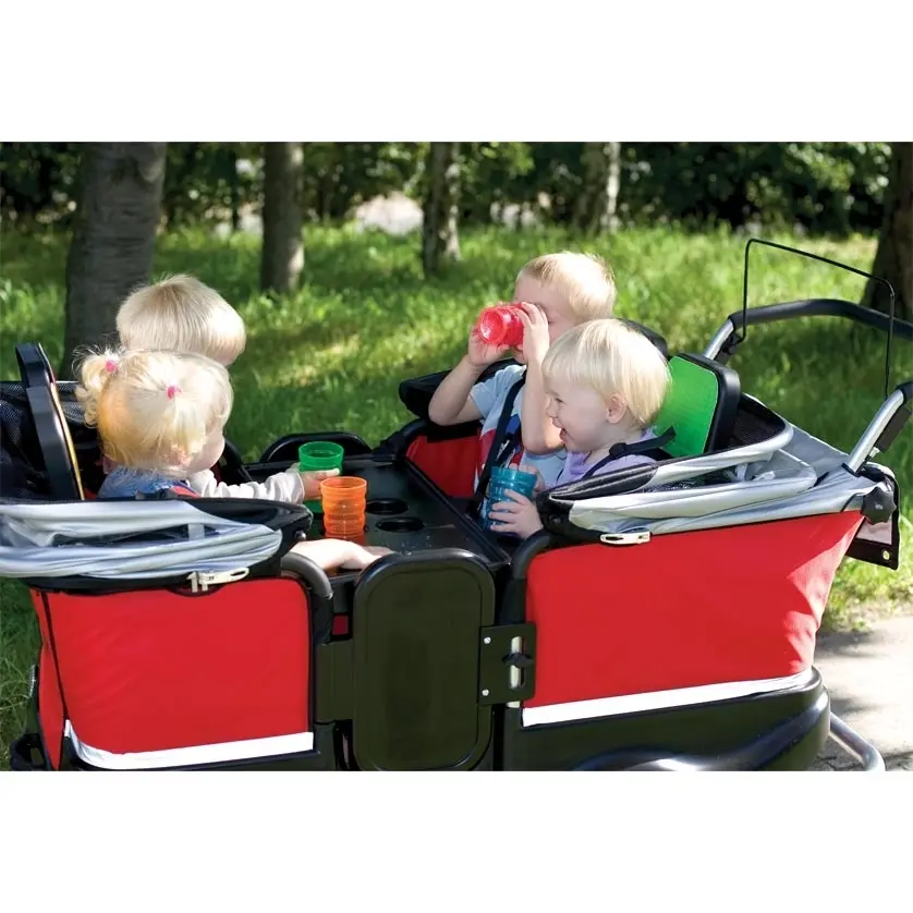 Turtle Krippenwagen de Luxe für 4 Kinder