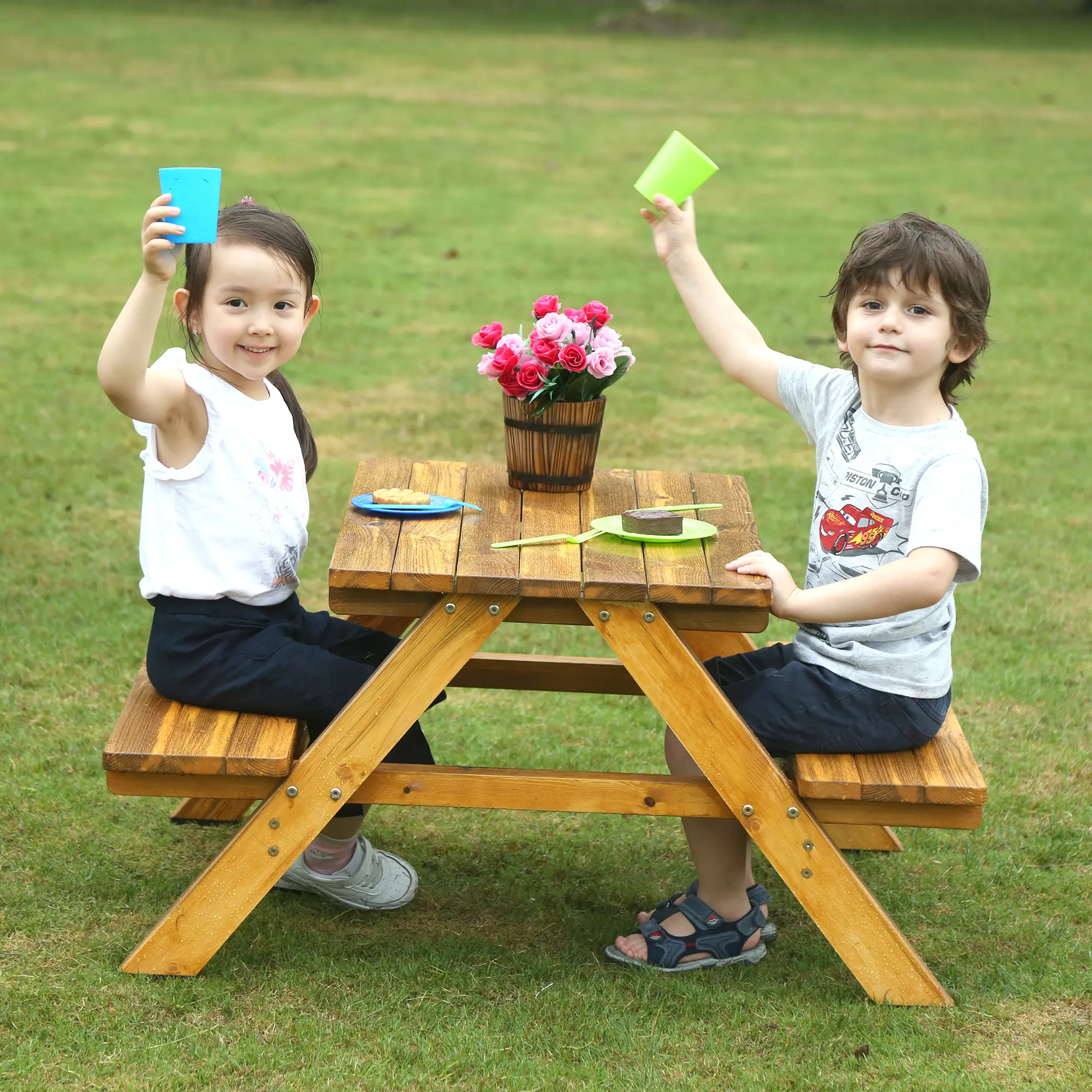 Outdoor Kindersitzgruppe
