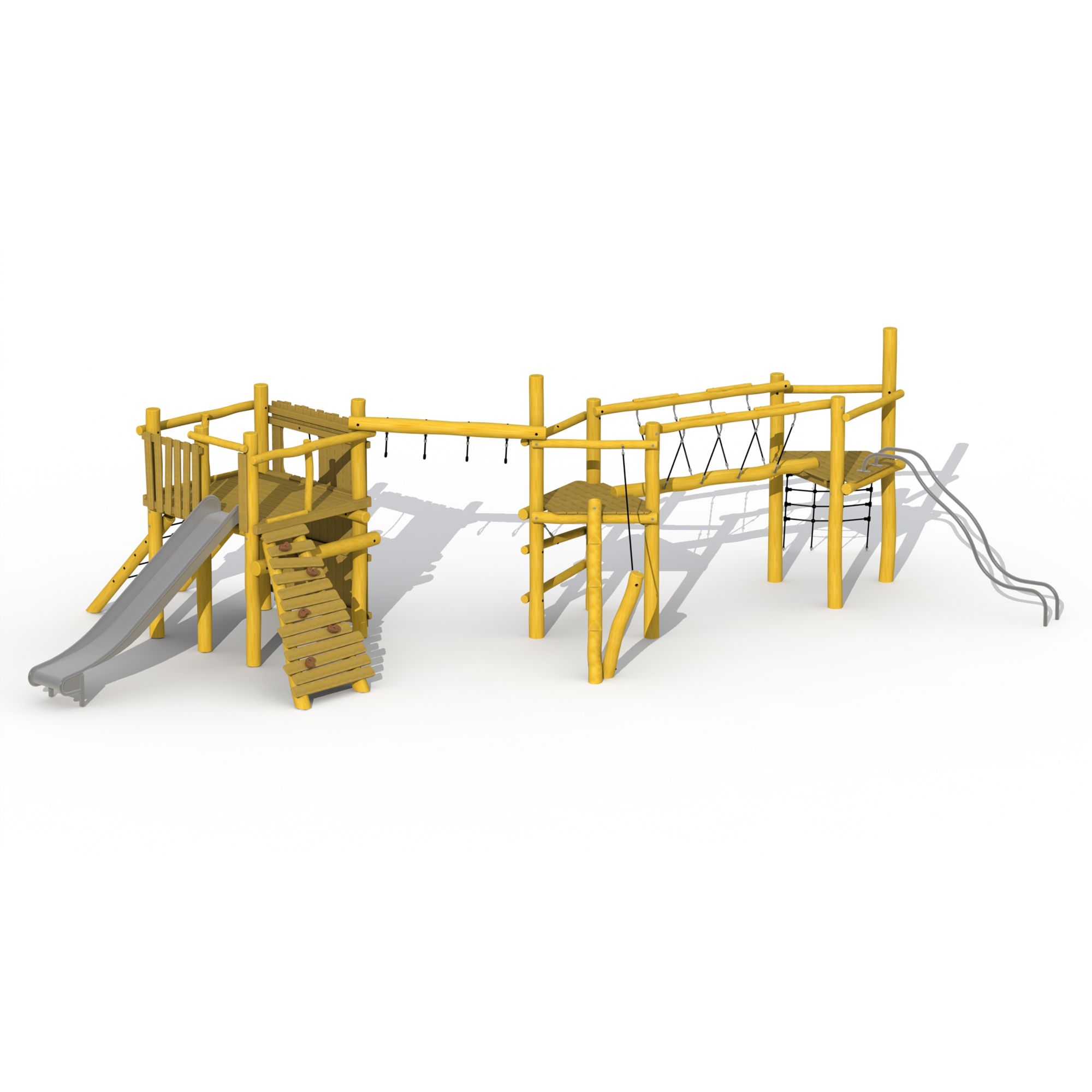 Robinie Zauberturm Maxi mit Hangelschlaufen