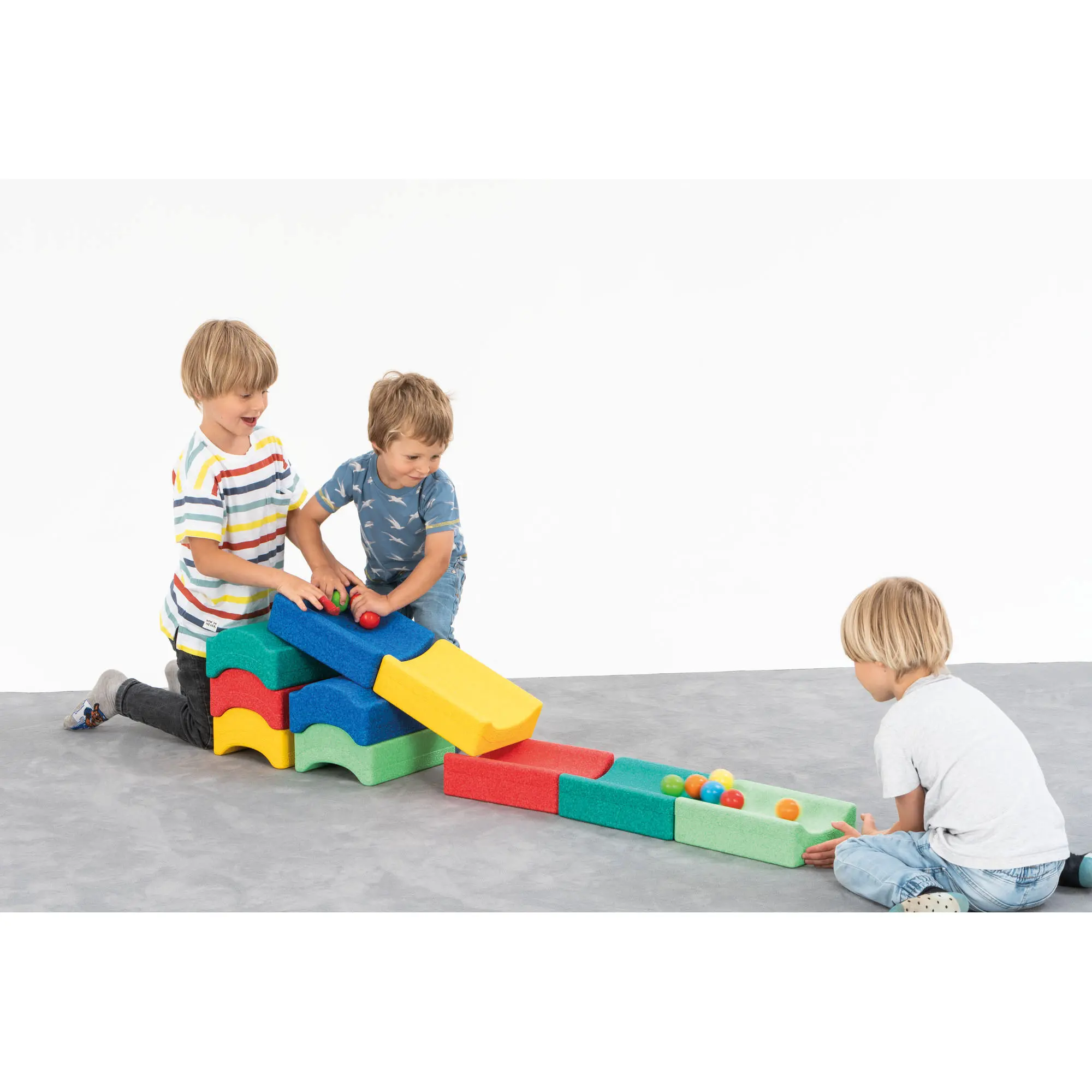 Kreativsteine Set 2 inkl. 10 Kugelbahnbälle