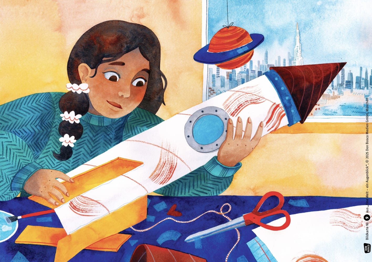 Eine Welt - ein Augenblick. Kamishibai Bildkartenset