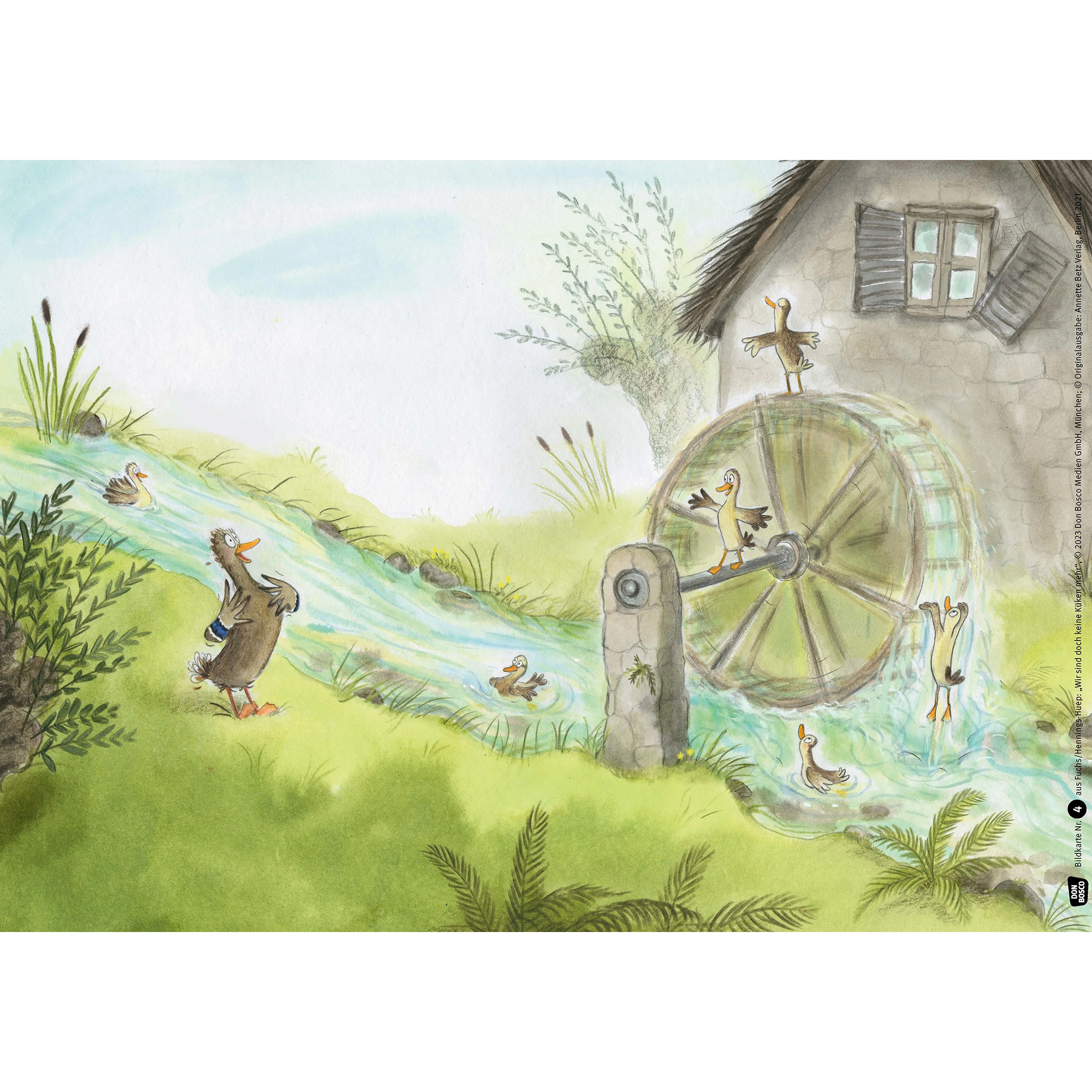 Wir sind doch keine Küken mehr. Kamishibai Bildkartenset