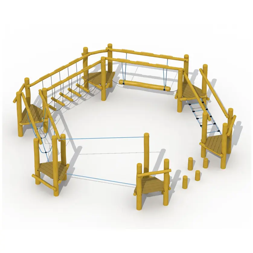 Robinie Geschicklichkeitsparcours H