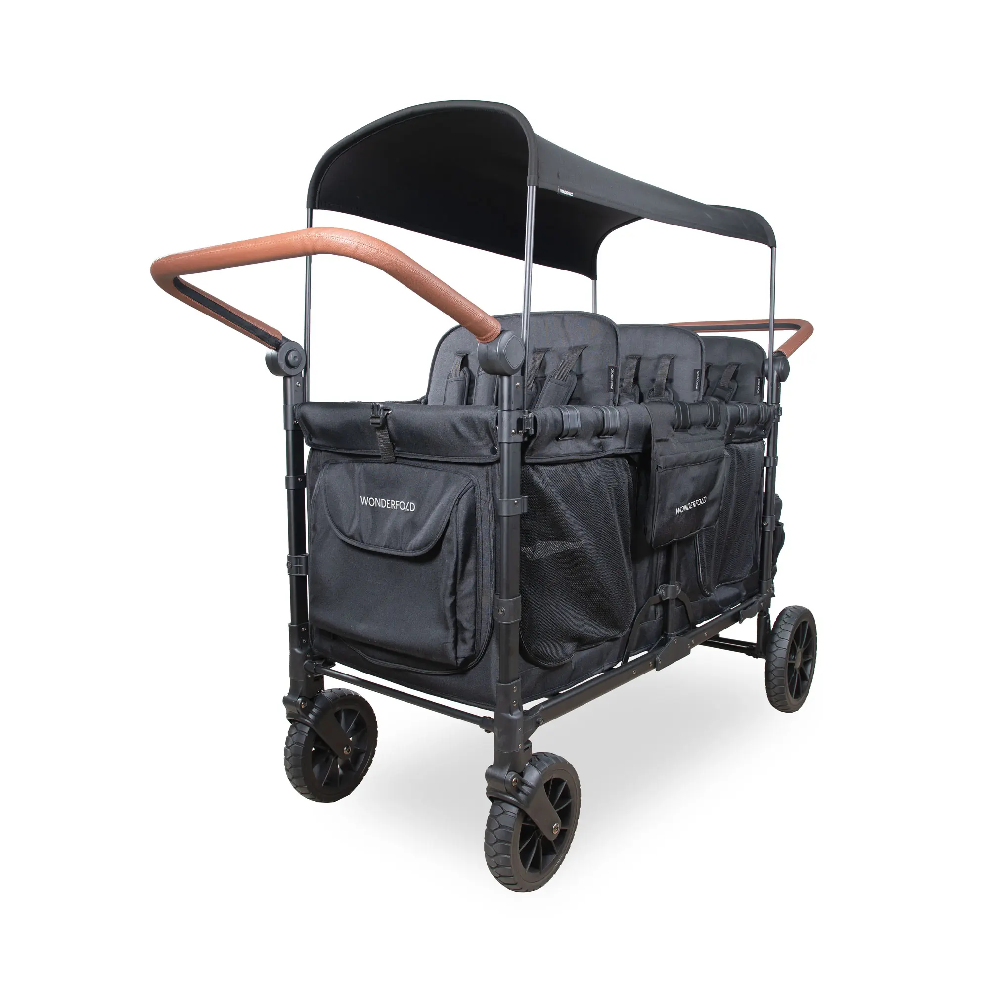 Krippenwagen Luxe 6er schwarz