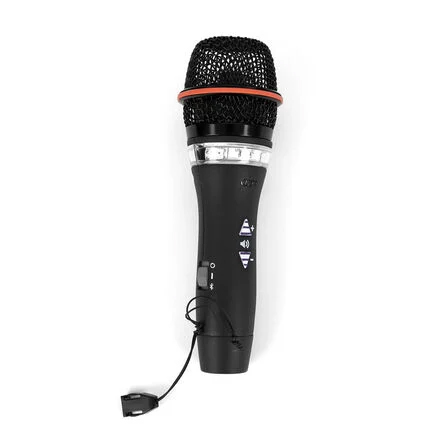 Mikrofon Bluetooth 6er Set inkl. Ladestation schwarze Edition