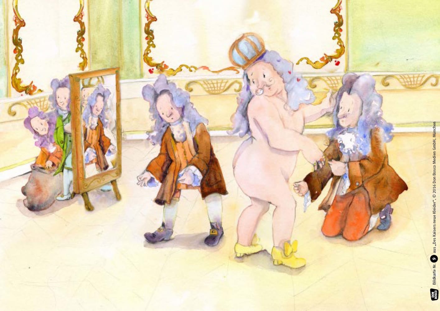 Des Kaisers neue Kleider. Kamishibai Bildkartenset.