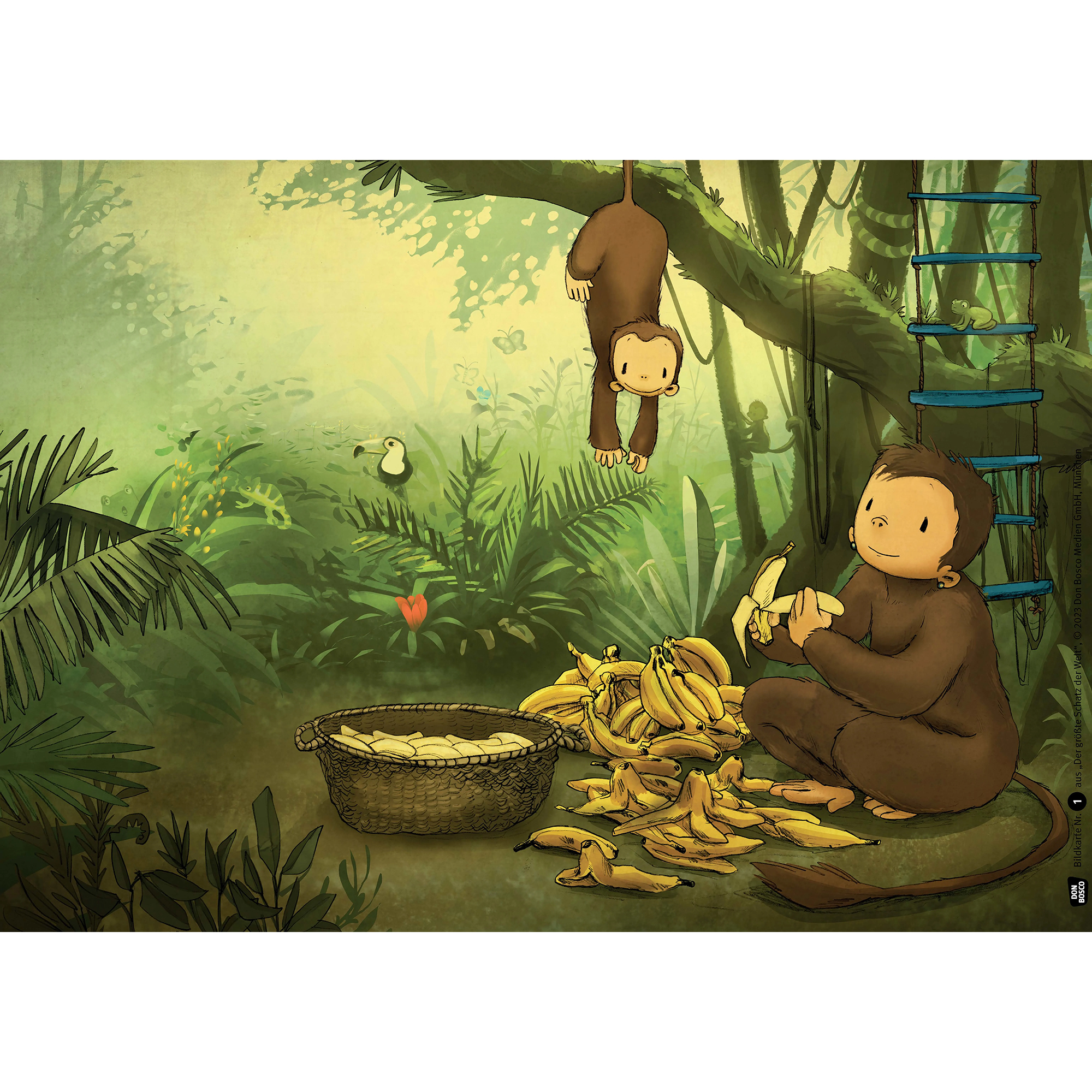 Der größte Schatz der Welt. Kamishibai Bildkartenset