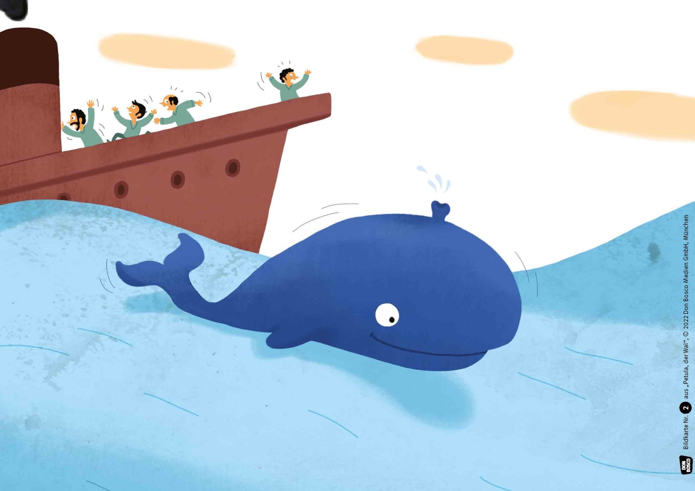 Petula, der Wal. Kamishibai Bildkartenset