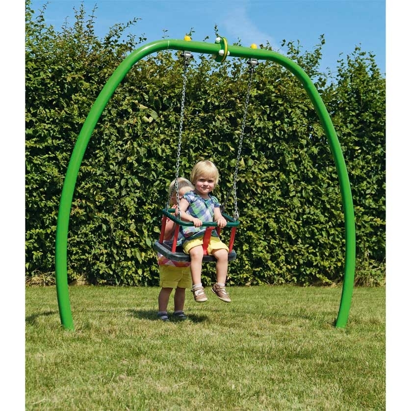 Kleinkindschaukel aus Metall