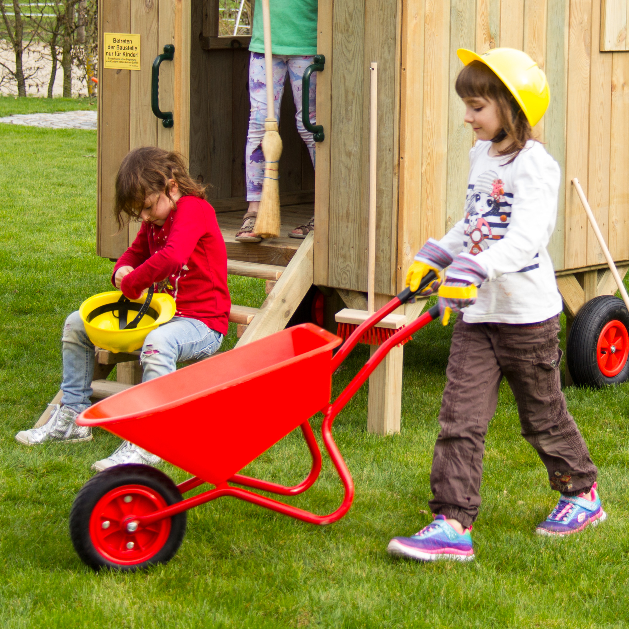 Schubkarre Roter Riese