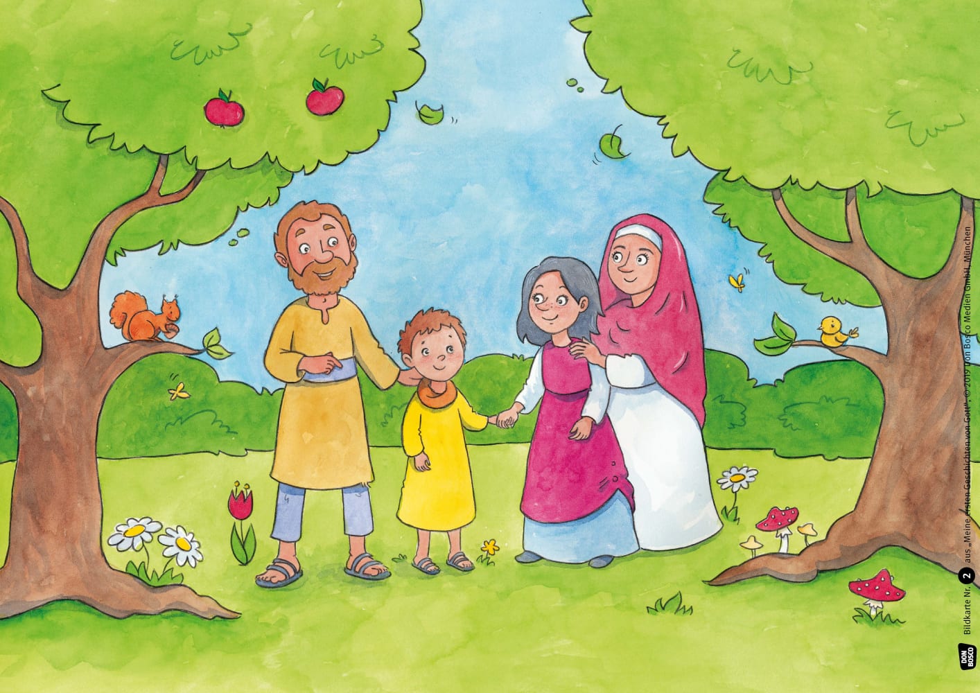 Meine ersten Geschichten von Gott. Die U3-Bibel im Kamishibai. Kamishibai Bildkartenset.