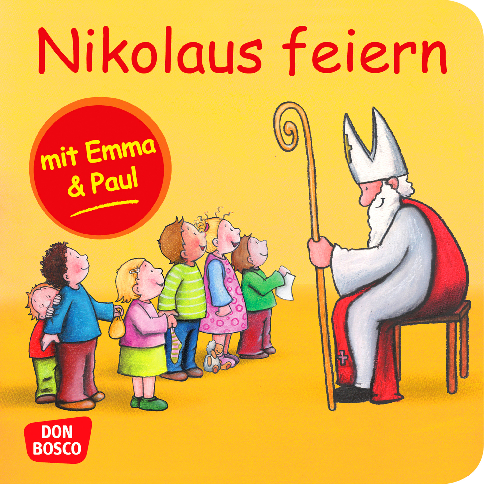 Nikolaus feiern mit Emma und Paul. Mini-Bilderbuchch