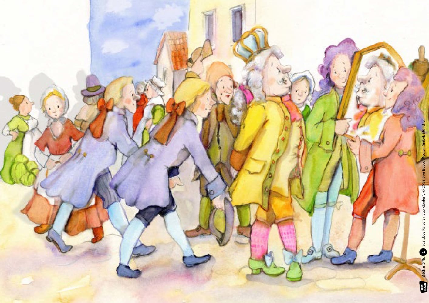 Des Kaisers neue Kleider. Kamishibai Bildkartenset.