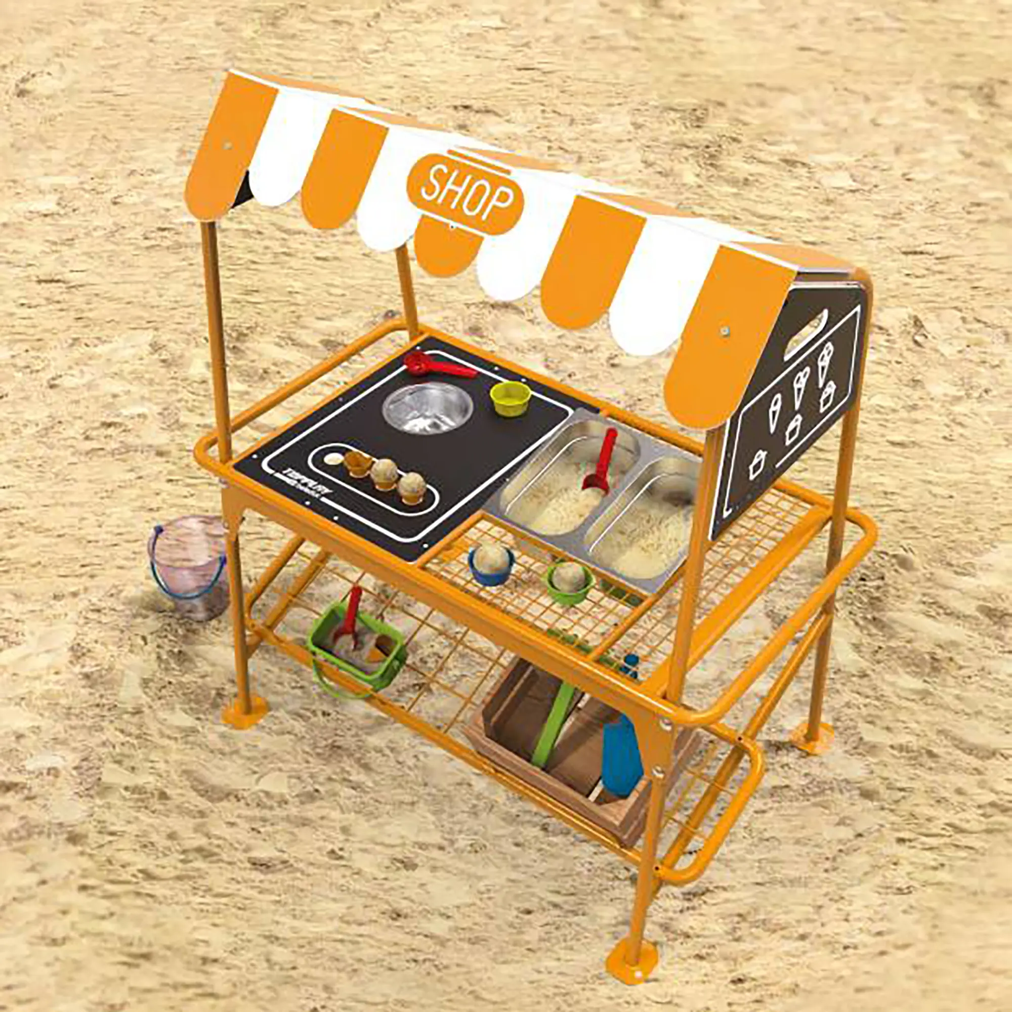 Rollenspiel-Station - Ice Cream & Shop