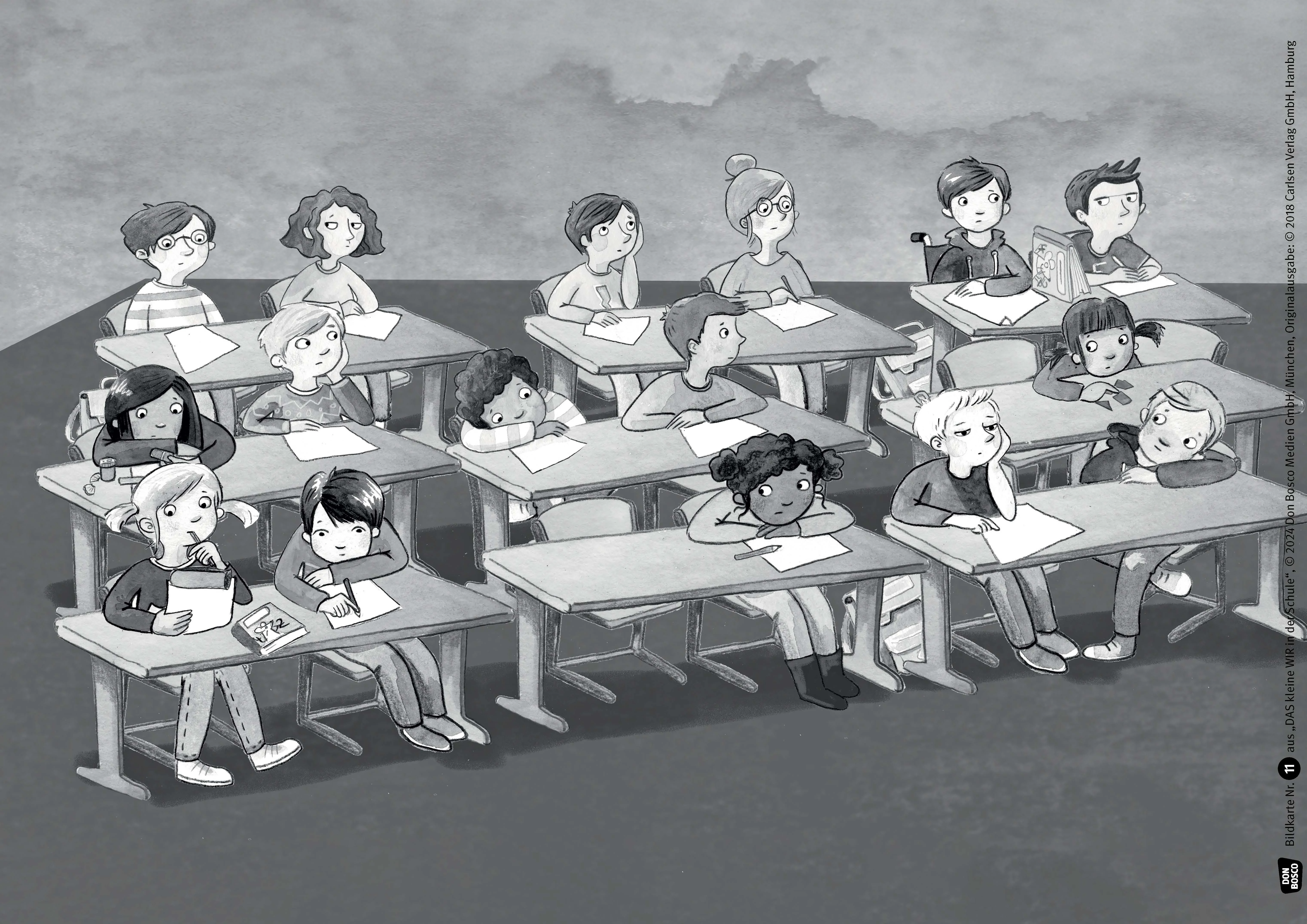 Das kleine WIR in der Schule. Kamishibai Bildkartenset