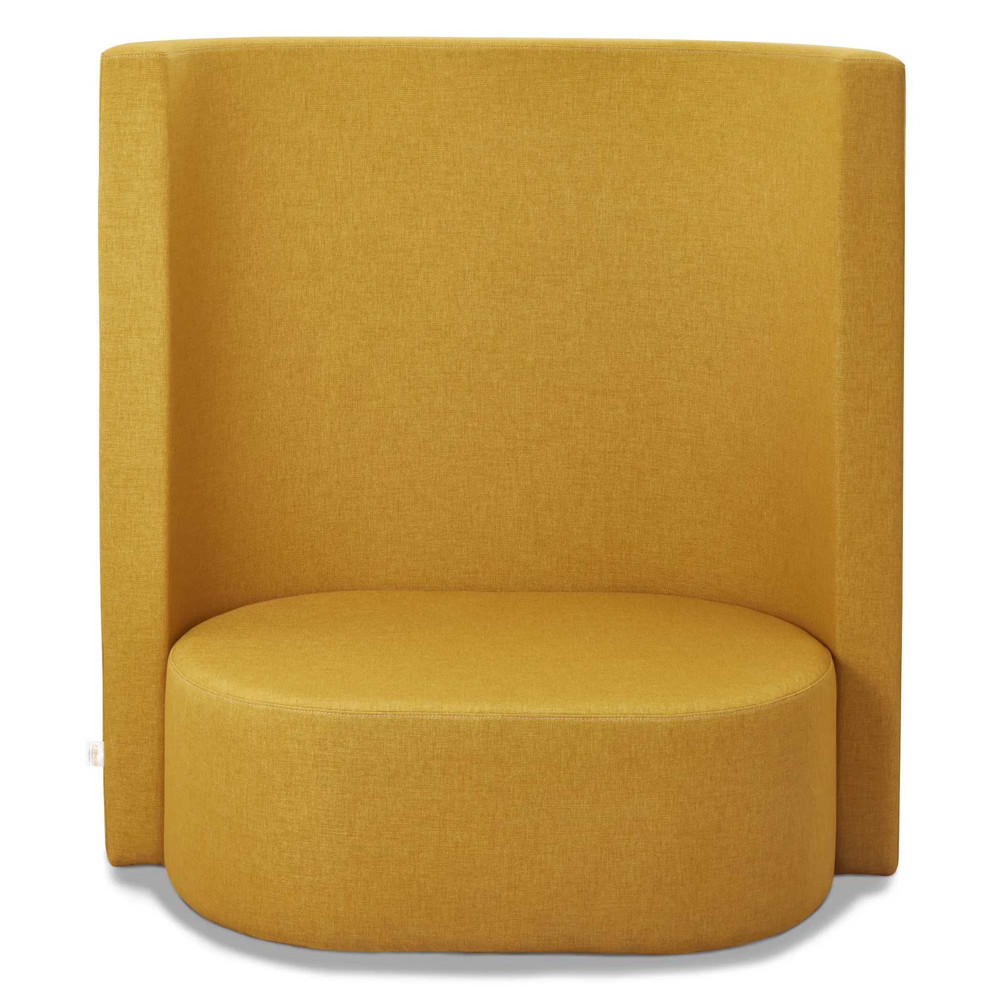 Akustiksofa Eden mit Webstoff Kaluna Blush