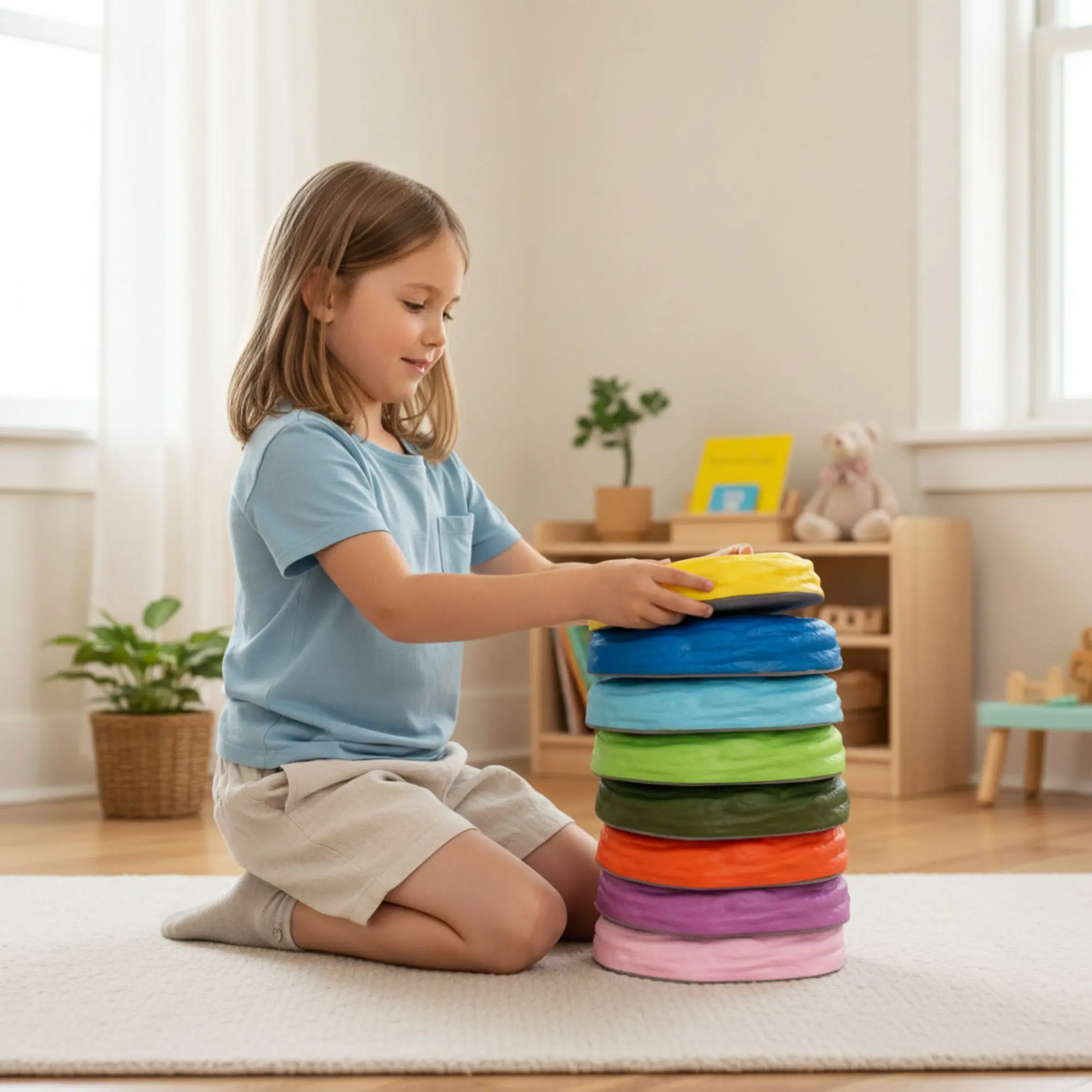 Soft-Balanciersteine 8er Set
