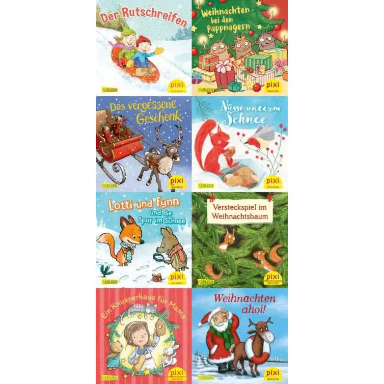 Pixi Bücher Weihnachten 8er Set