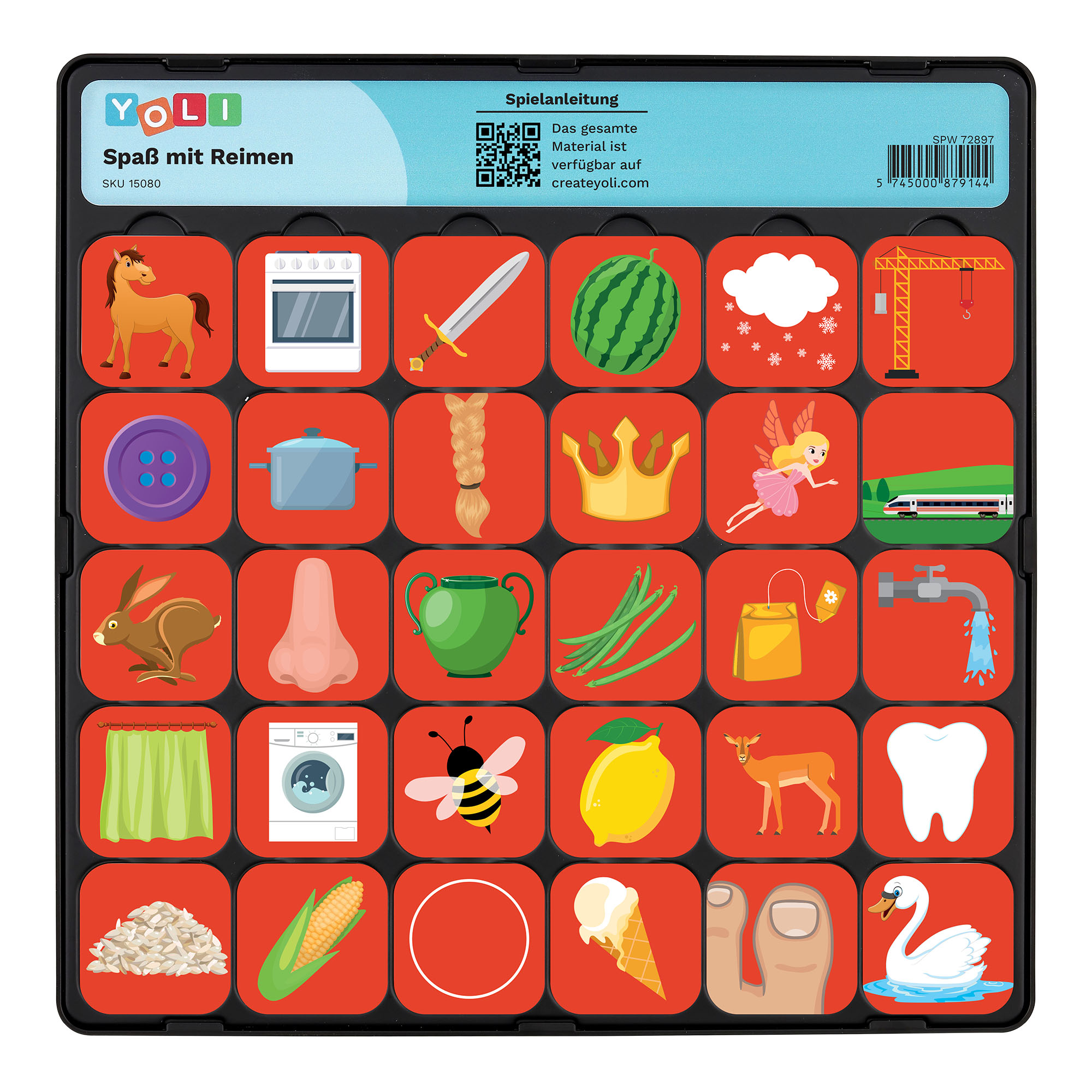 YOLI Spielset - Spaß mit Reimen