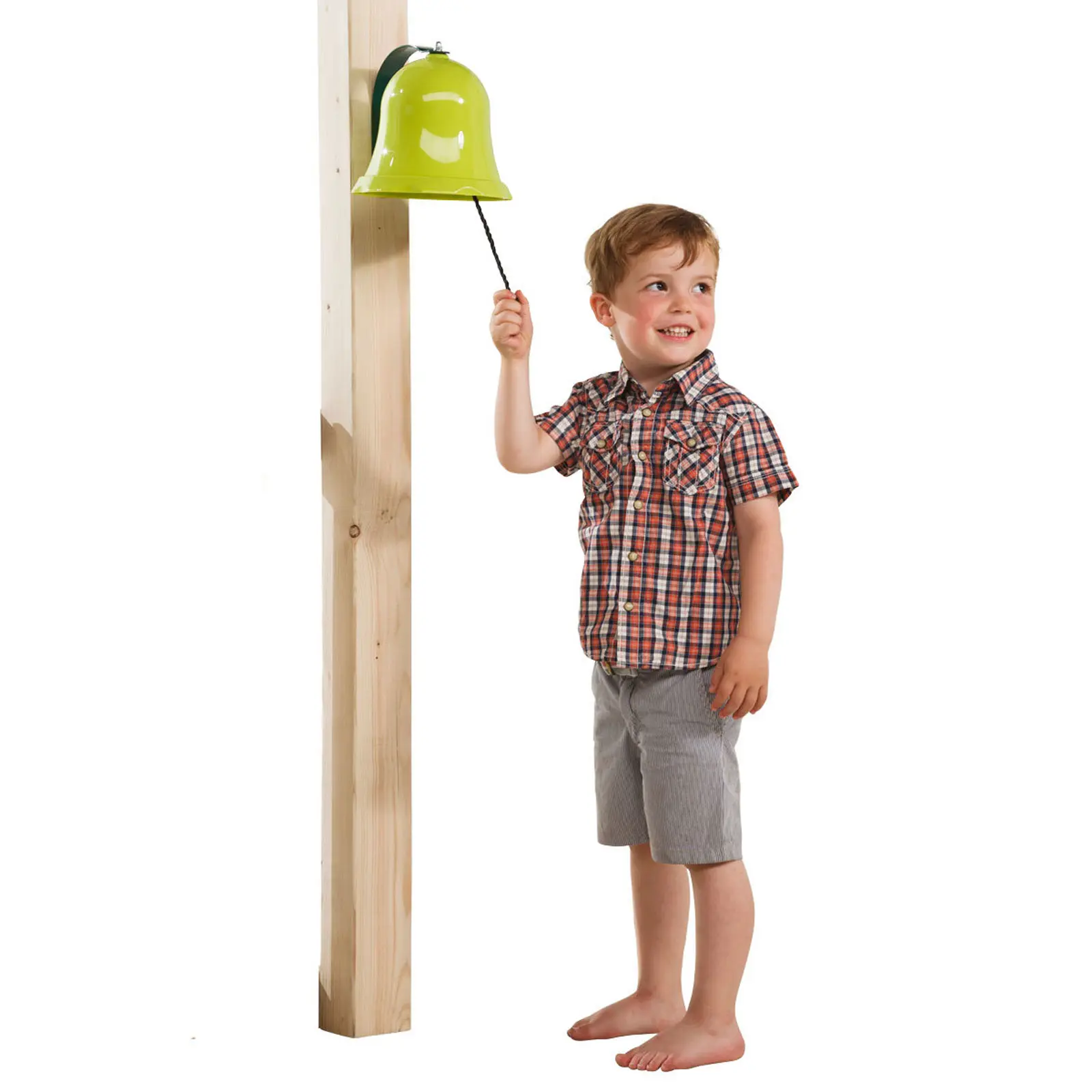 Glocke Grün für Spielhäuser