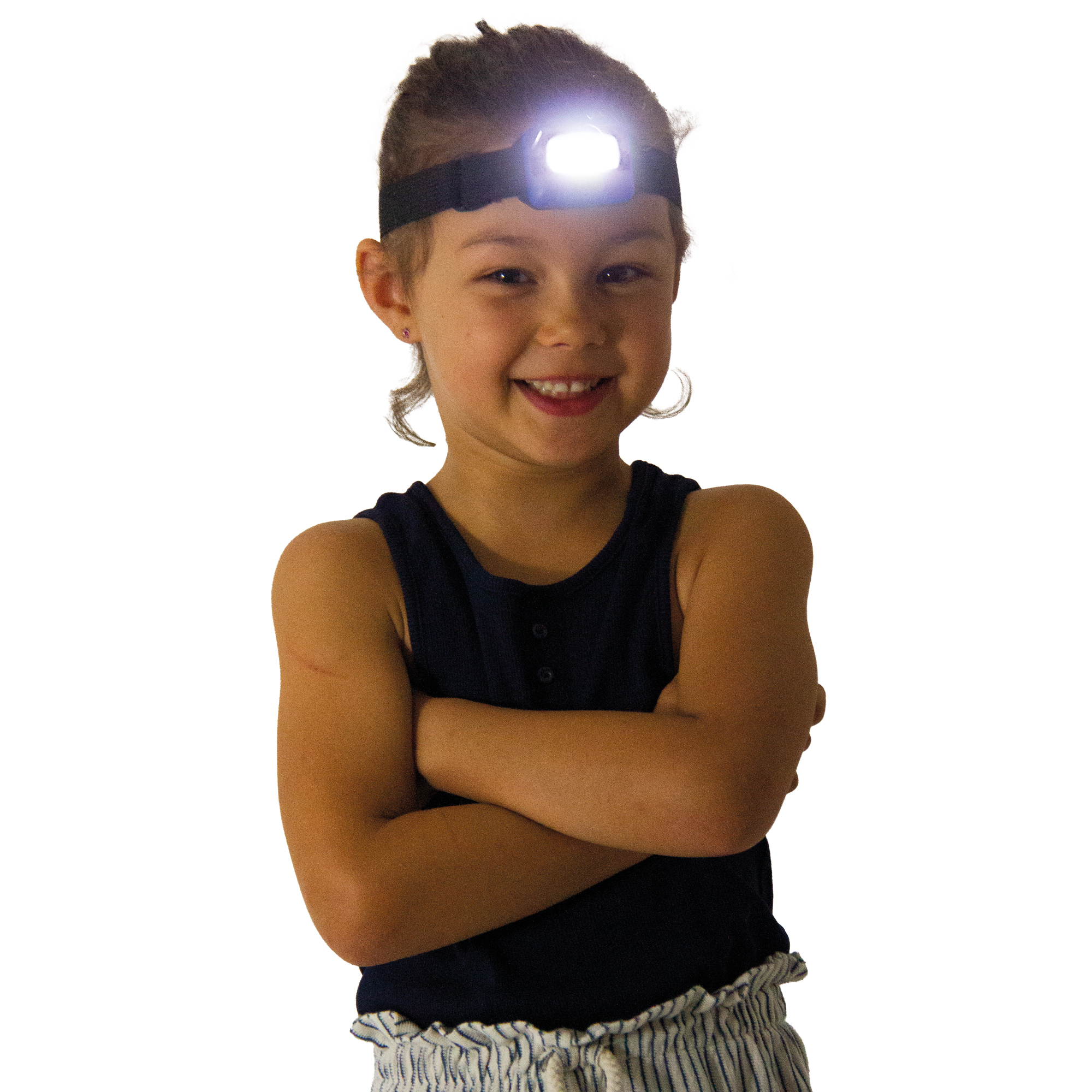 LED-Stirnlampe Sicherheit & Abenteuer 12er Pack