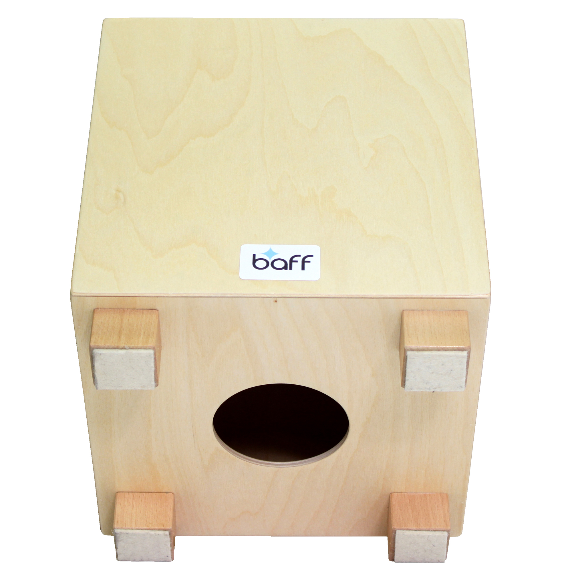 Kinder-Cajón Sitzhöhe 30 cm Birke