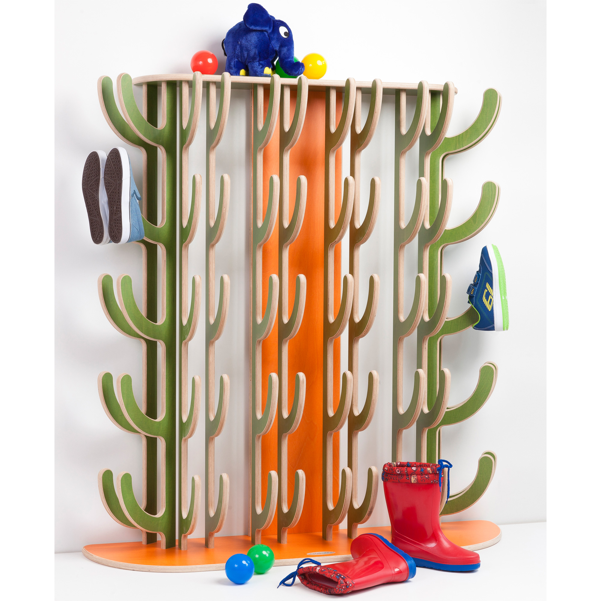 Stiefelkaktus® Wandmontage für 30 Paar Schuhe