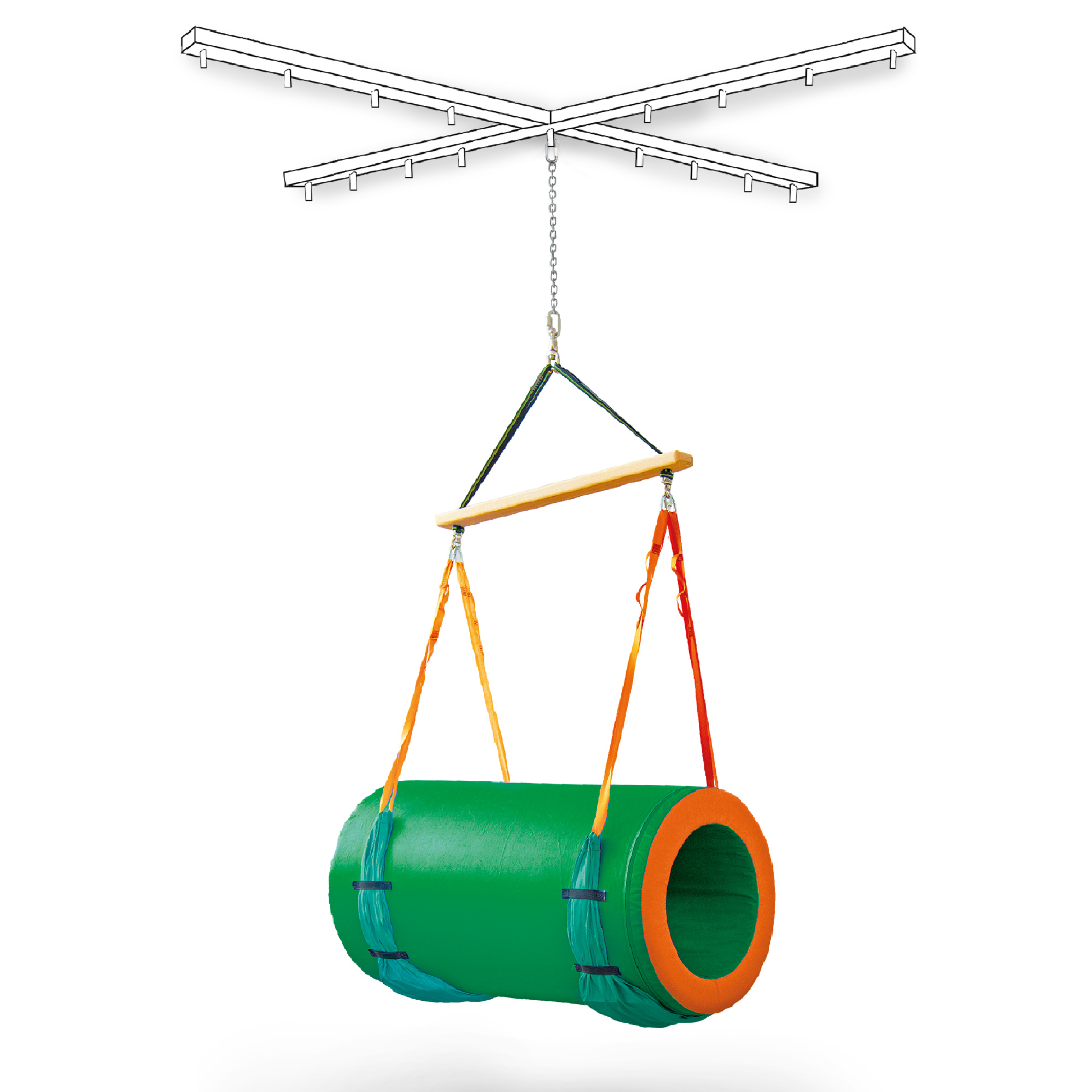 Universal-Deckenkreuz für abgehängte Decken bis 60 cm