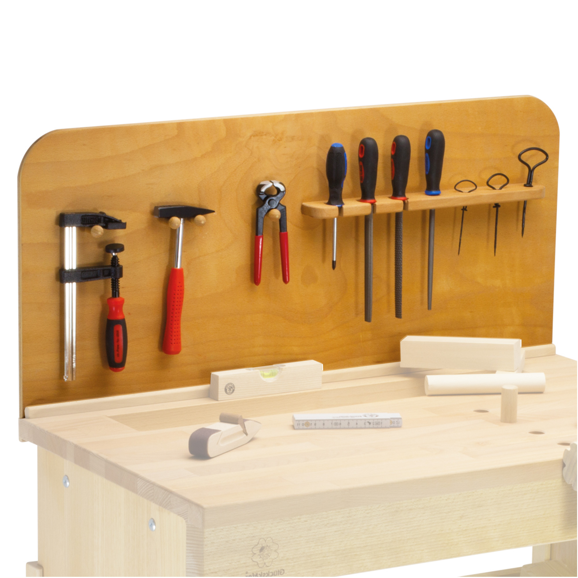 Kinder Werkzeug-Wand massiv
