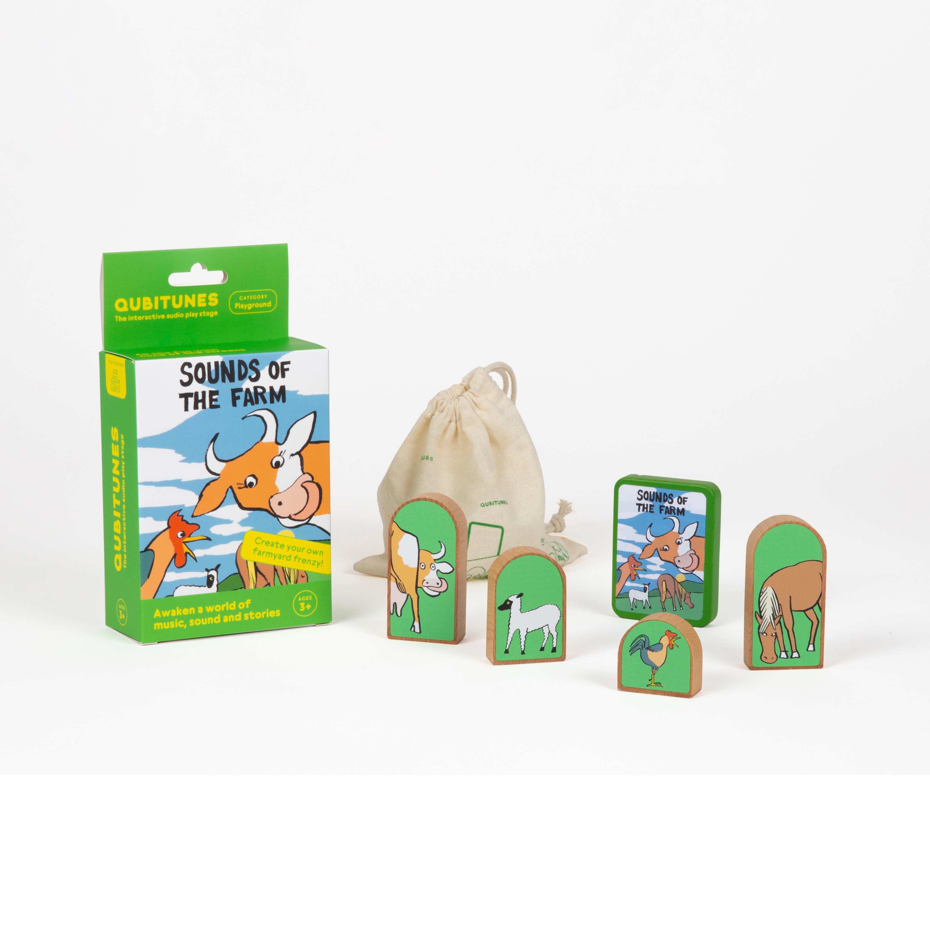 Qubi Set "Hör mal - der Bauernhof"