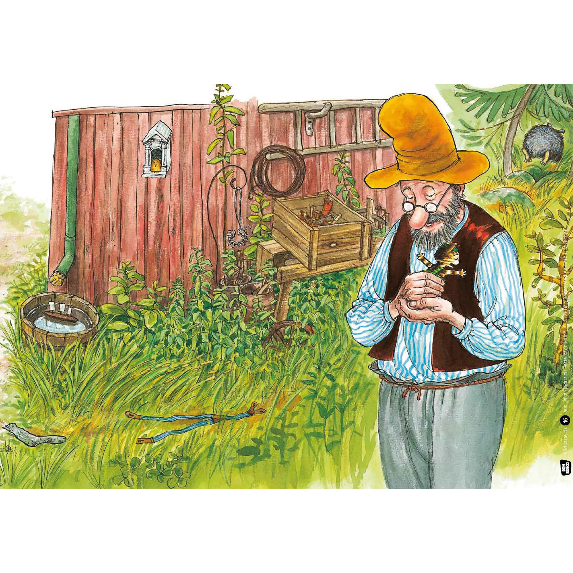 Wie Findus zu Pettersson kam. Kamishibai Bildkartenset