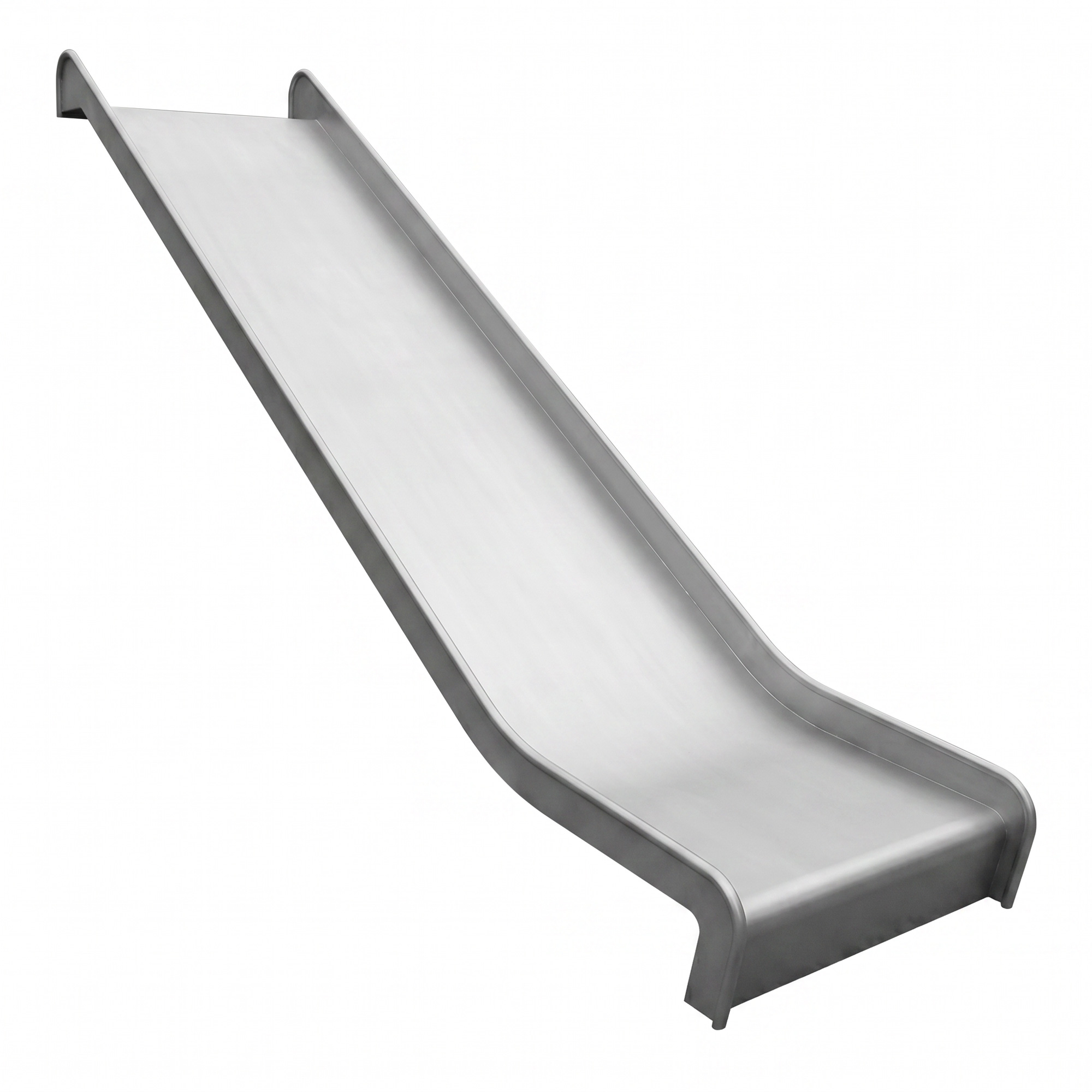 Edelstahlrutsche 100 cm breit - Hangrutsche 200 cm