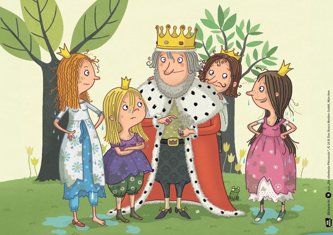 Die allerbeste Prinzessin. Kamishibai Bildkartenset