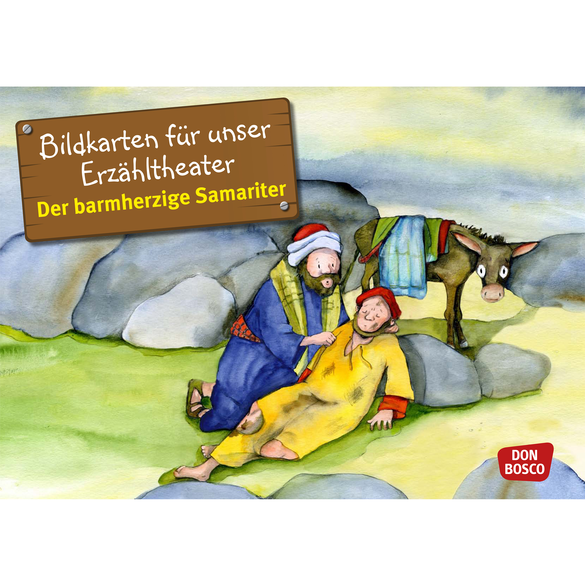 Der barmherzige Samariter. Kamishibai Bildkartenset