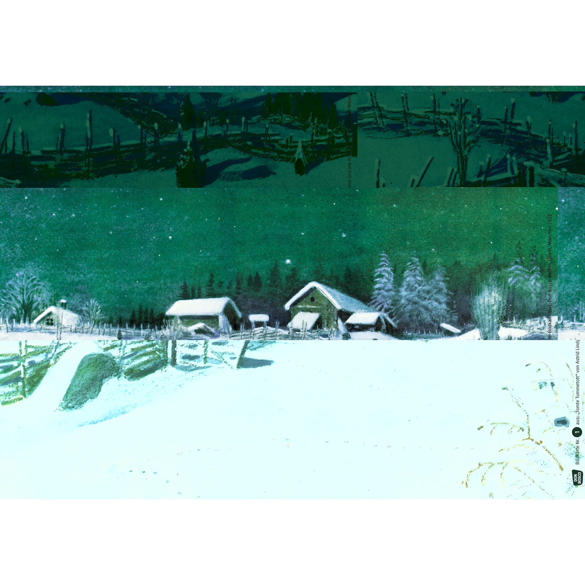 Tomte Tummetott. Kamishibai Bildkartenset