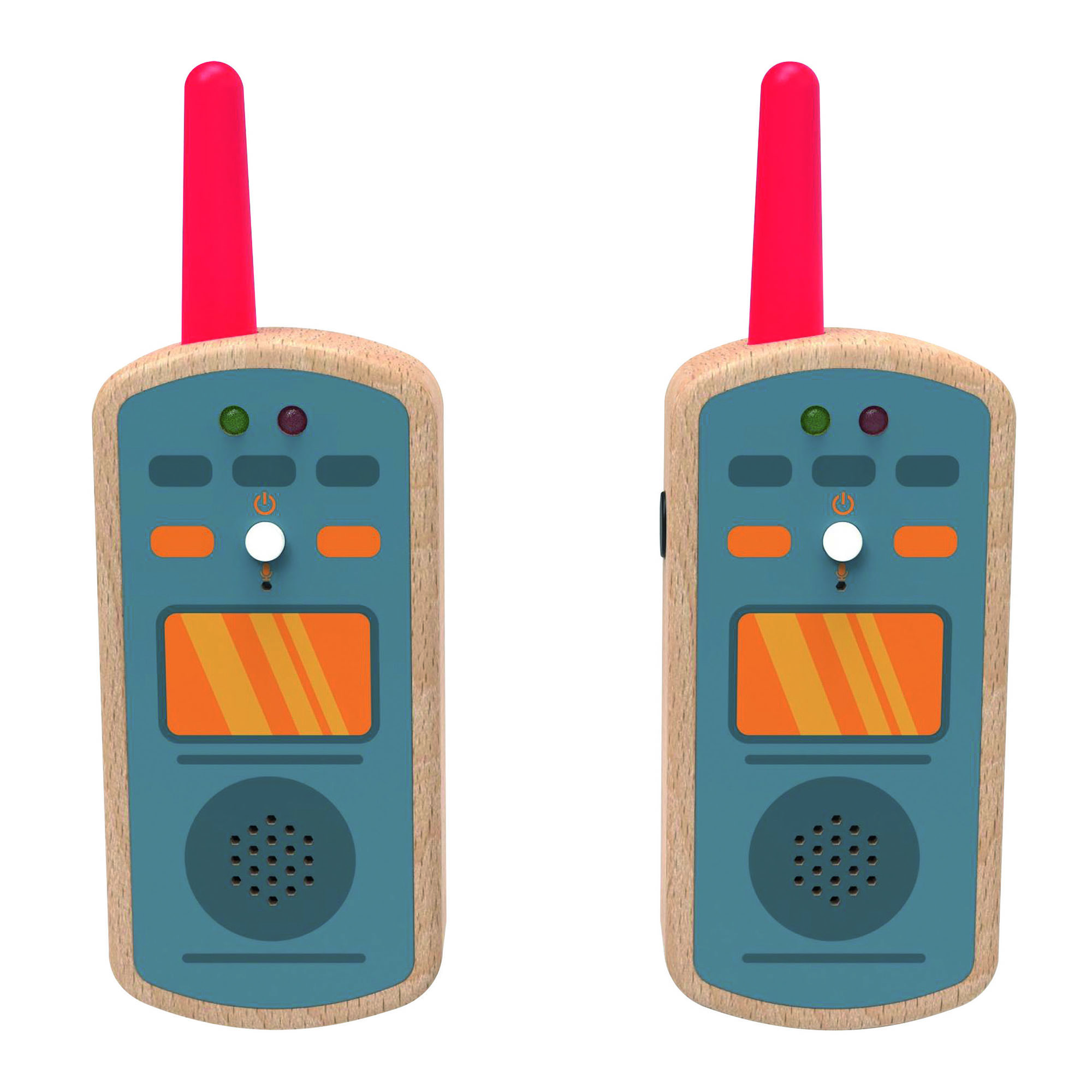 Walkie Talkies aus Holz 2er Set
