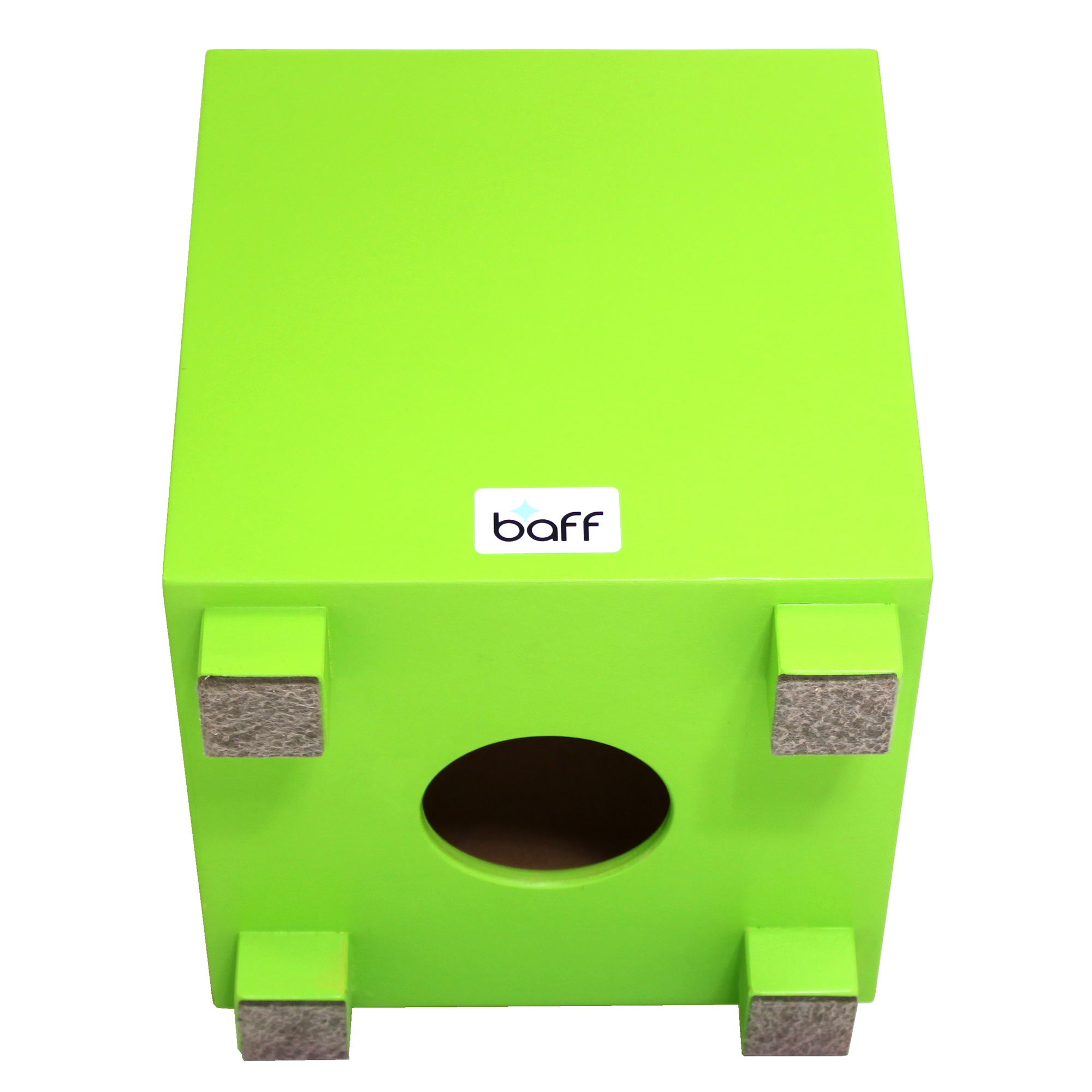 Kinder-Cajón Sitzhöhe 30 cm grün