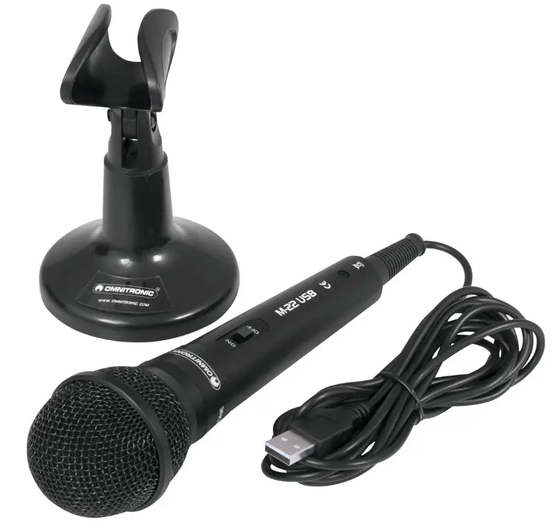 Dynamisches Mikrofon M-22 USB