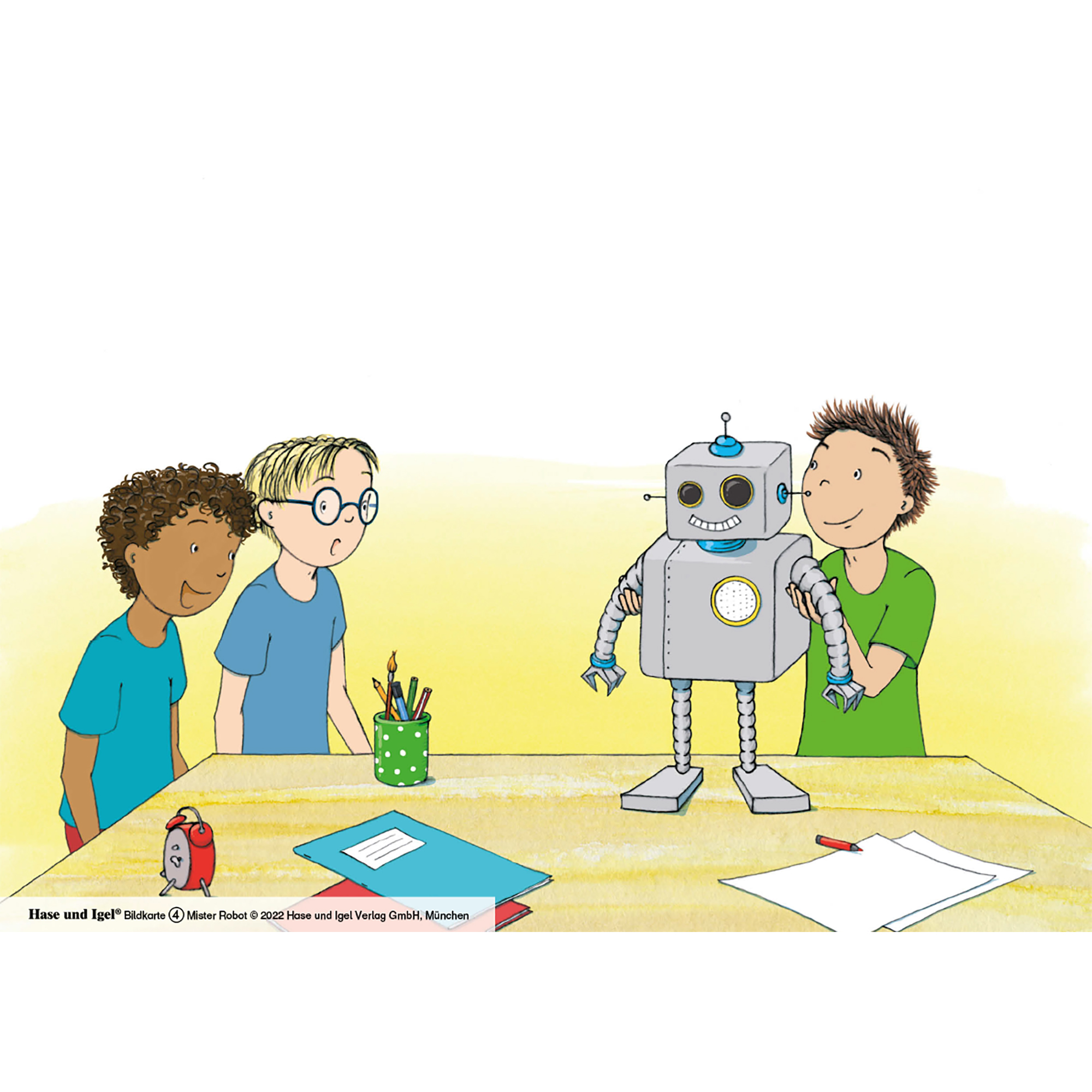 Mister Robot / Kamishibai Bildkarten