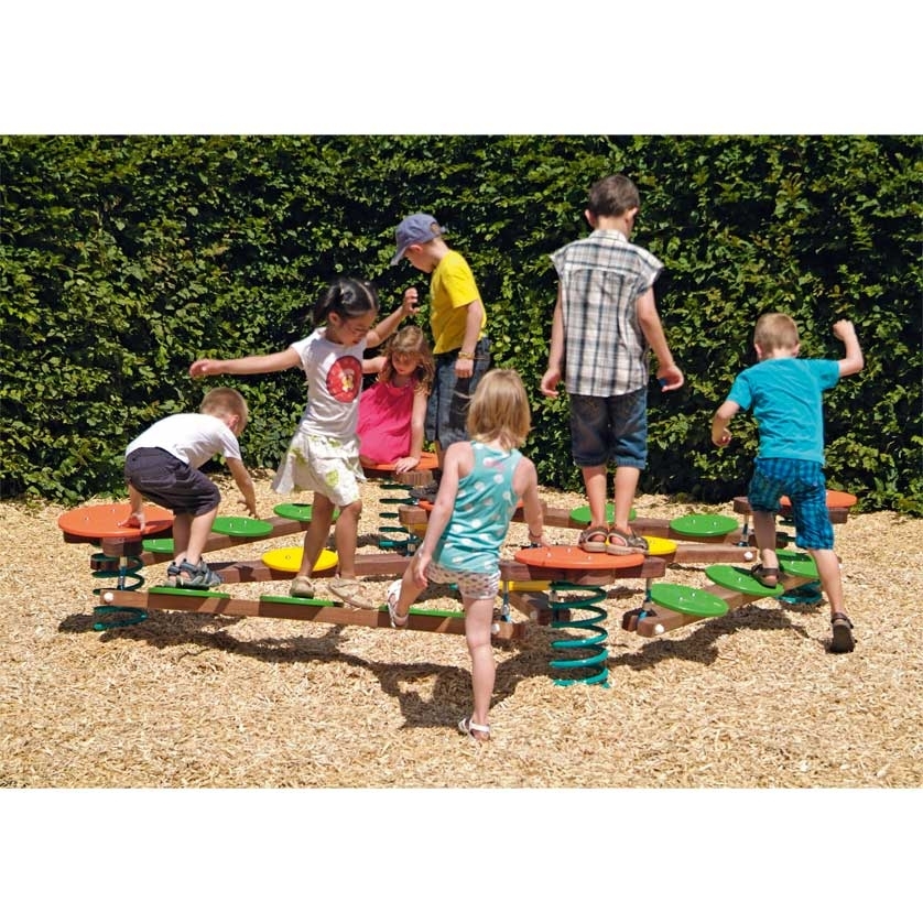 Federbank Spielplatzgerät