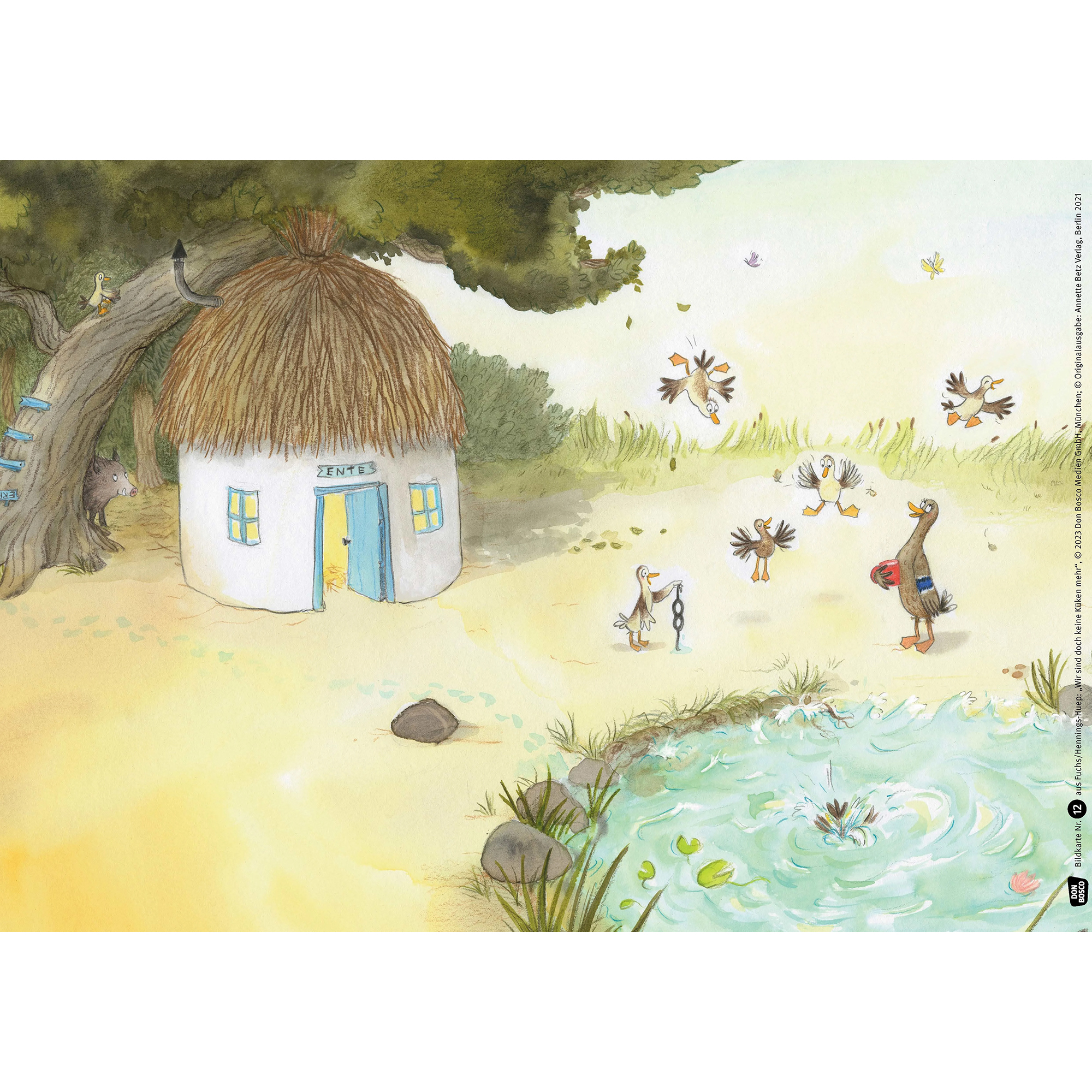 Wir sind doch keine Küken mehr. Kamishibai Bildkartenset