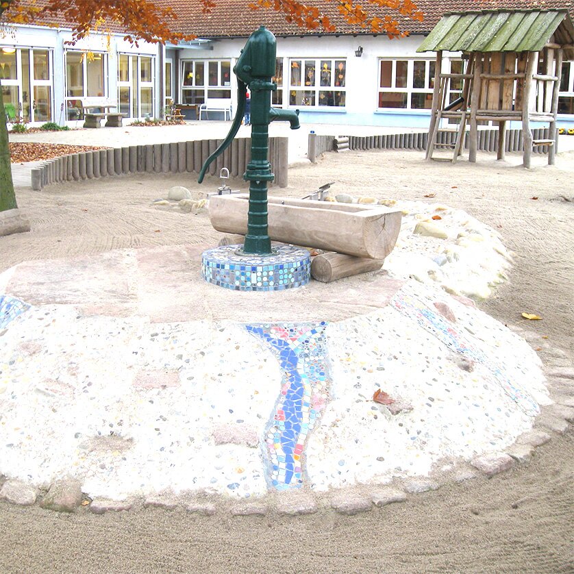 Spielplatzpumpe Automatik (ohne Ständer) inkl. Anschlussgarnitur