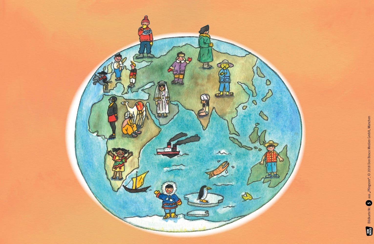 Pfingsten. Kamishibai Bildkartenset