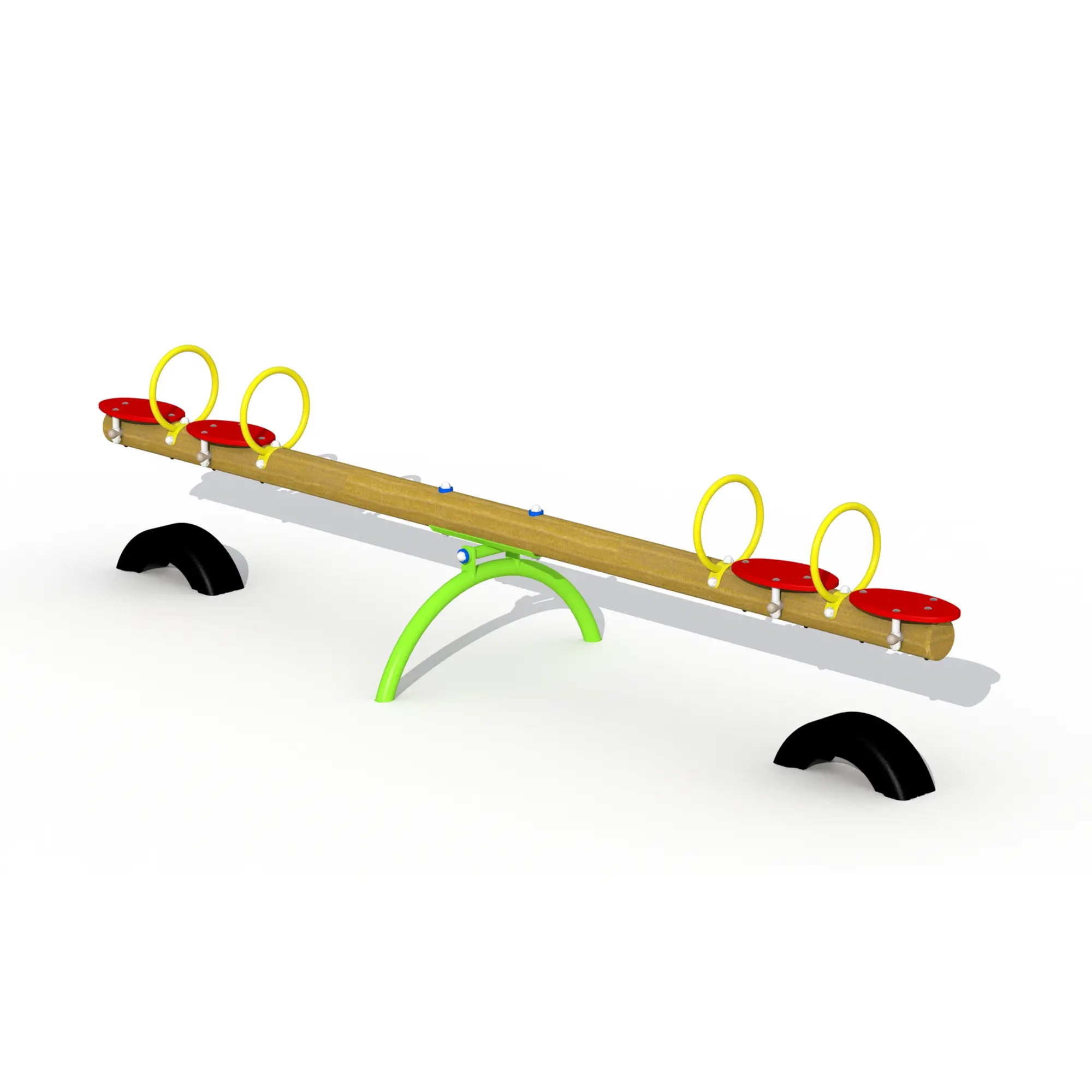 Balkenwippe Newton aus Lärchenholz 4 Personen