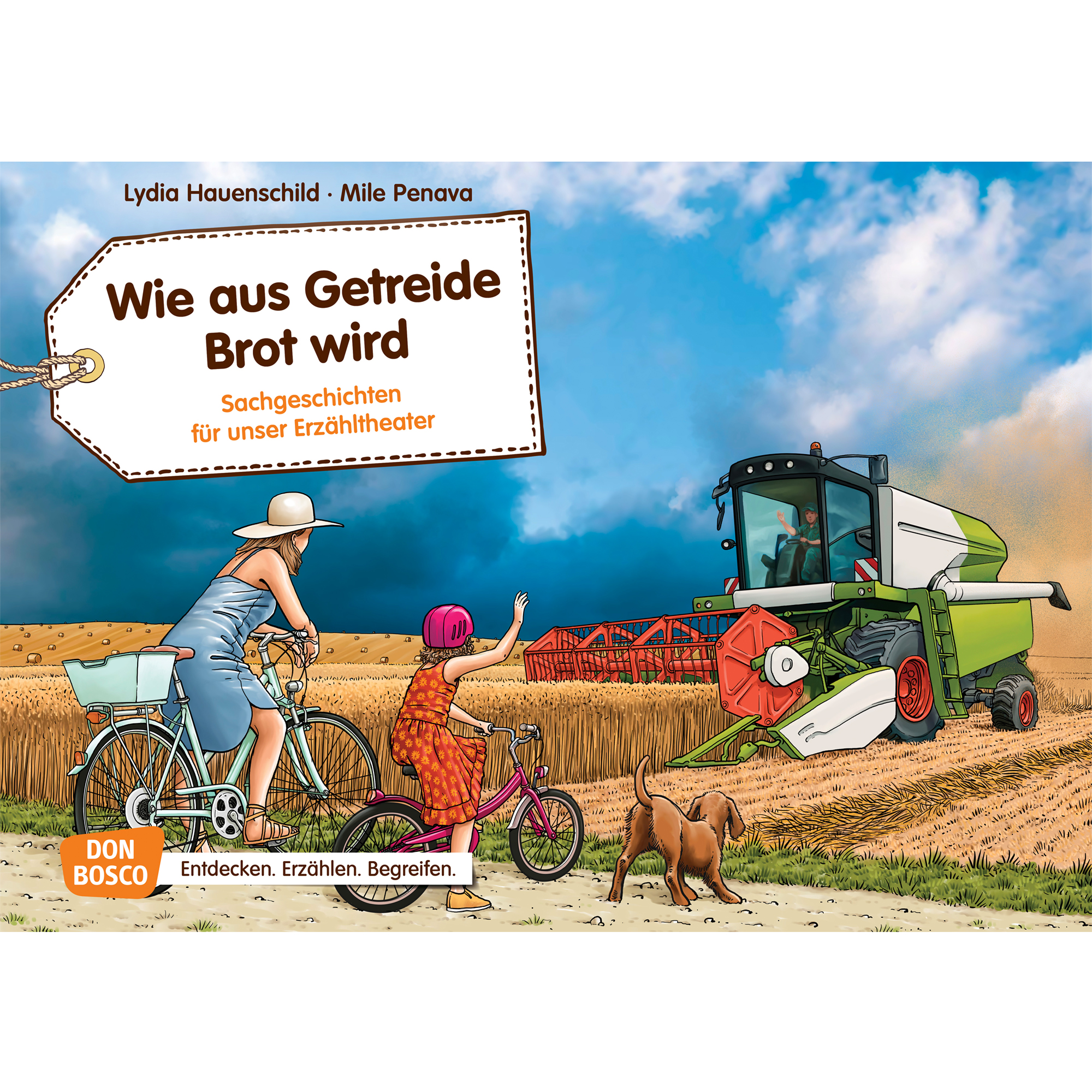 Wie aus Getreide Brot wird. Kamishibai Bildkartenset