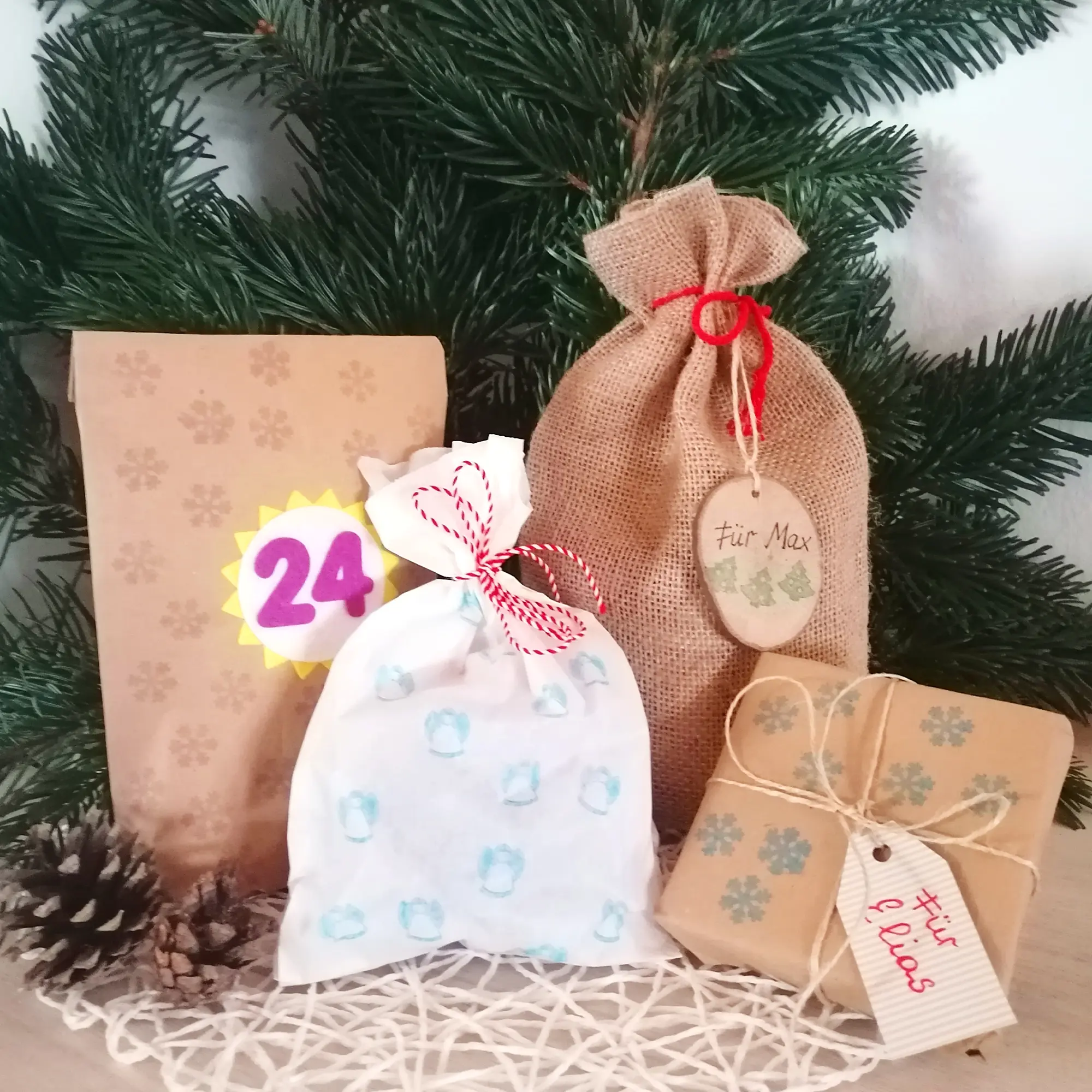 Weihnachtsstempel 24er Set