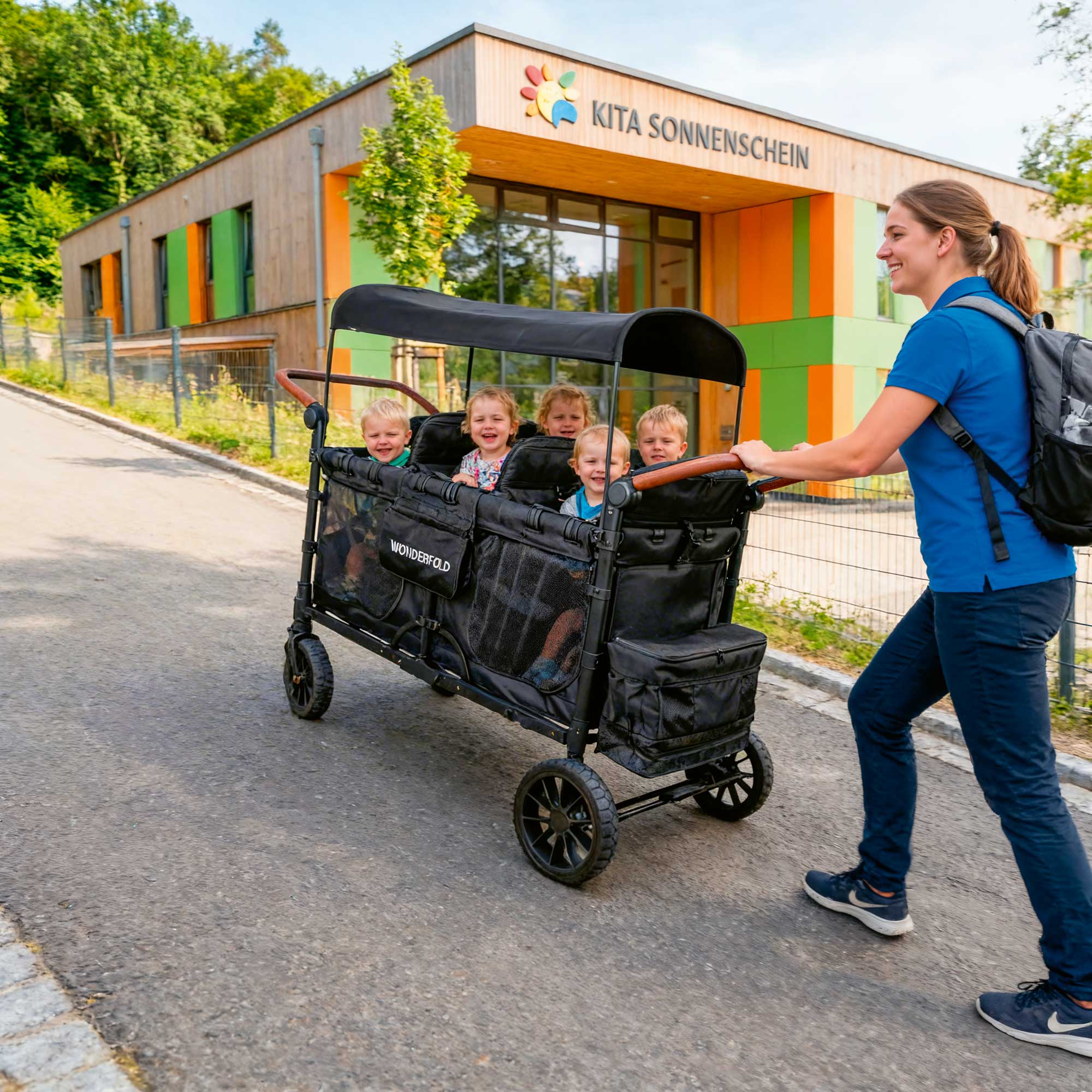 Krippenwagen de Luxe Set