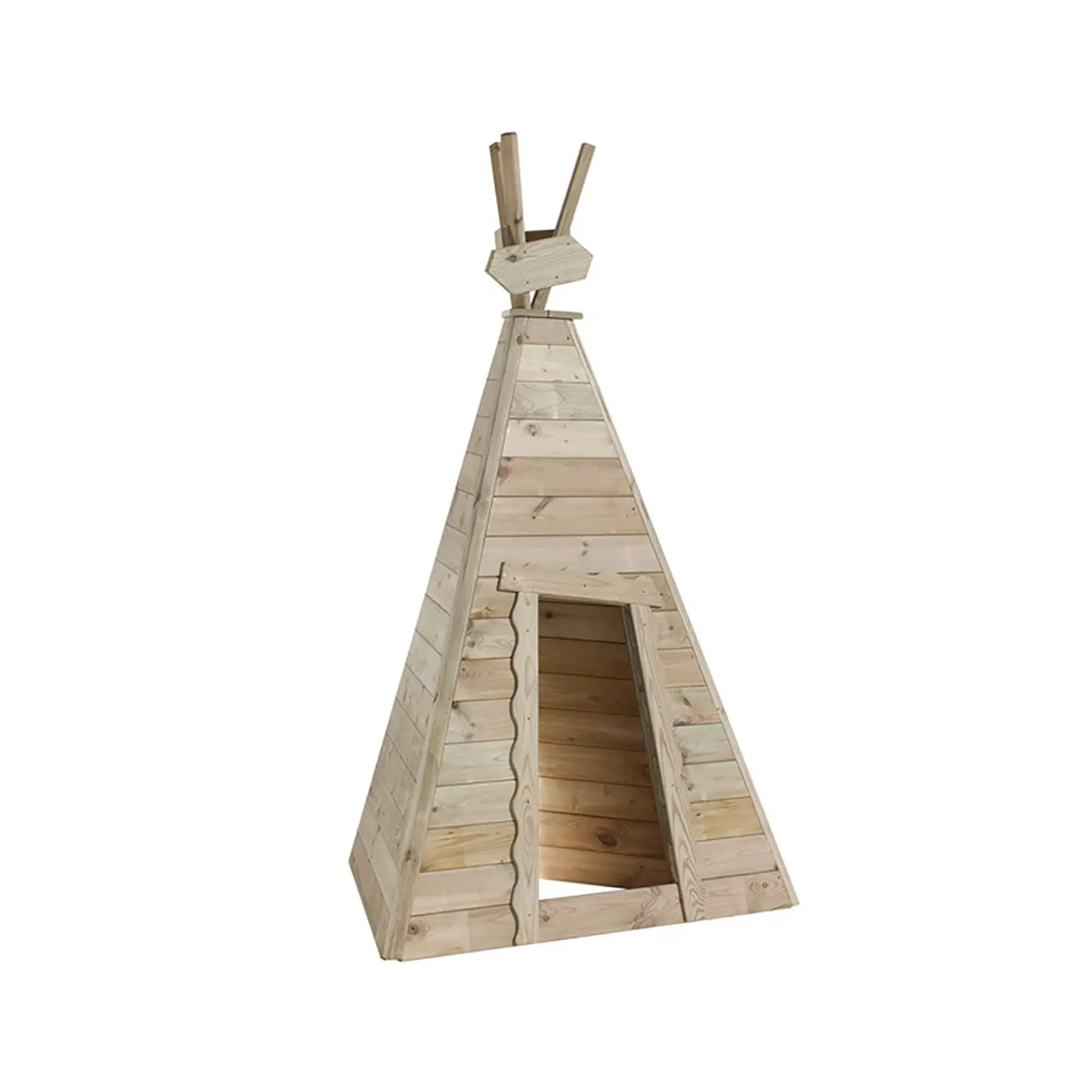 Holztipi kleiner Adler dreieckig