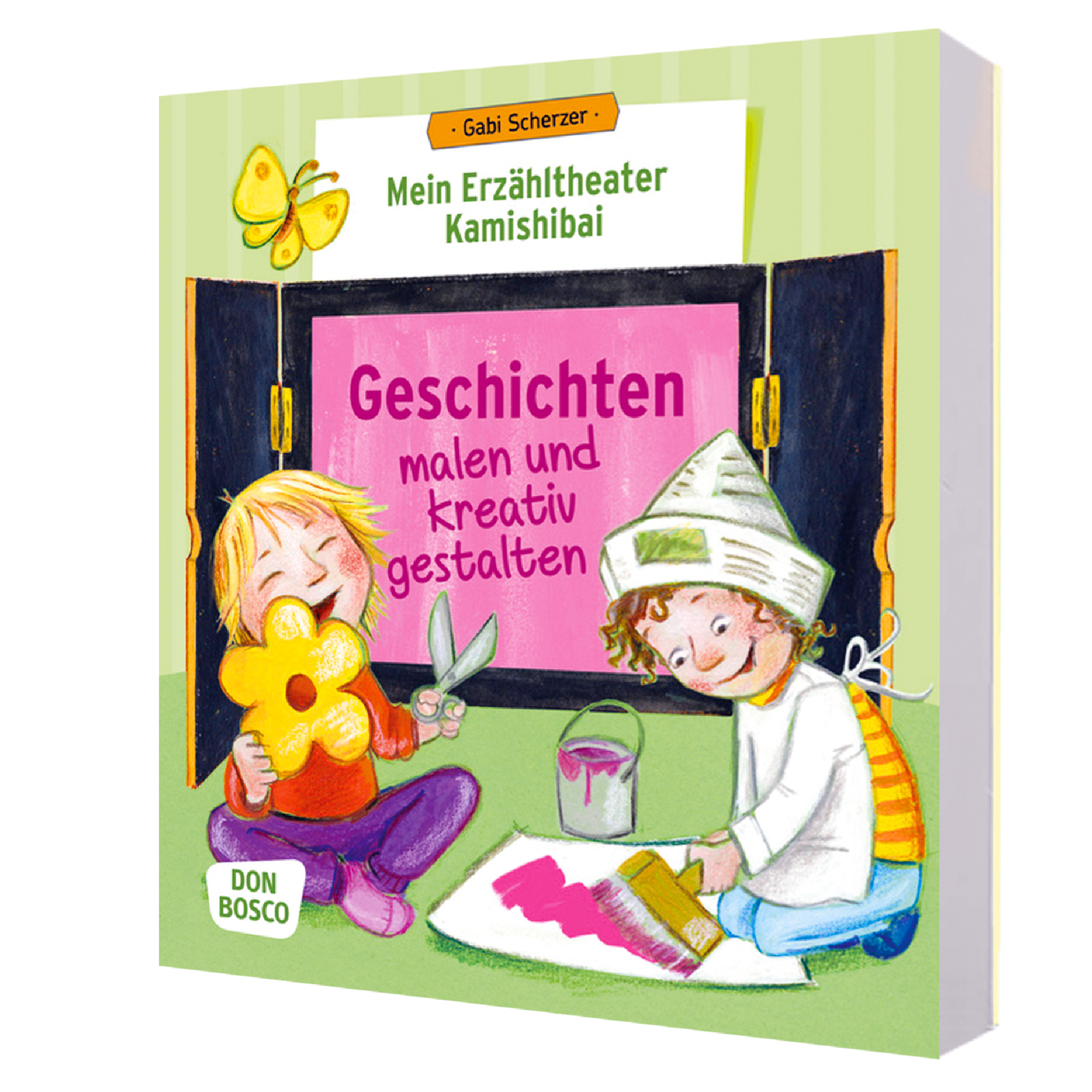 Mein Erzähltheater Kamishibai: Geschichten malen und kreativ gestalten
