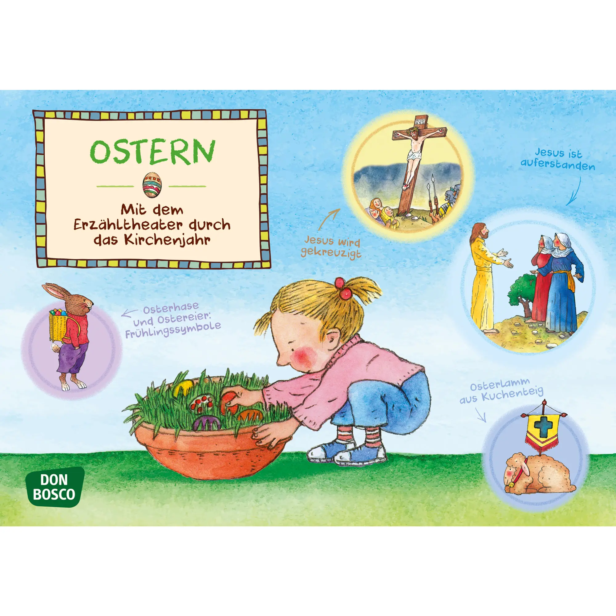 Ostern. Kamishibai Bildkartenset
